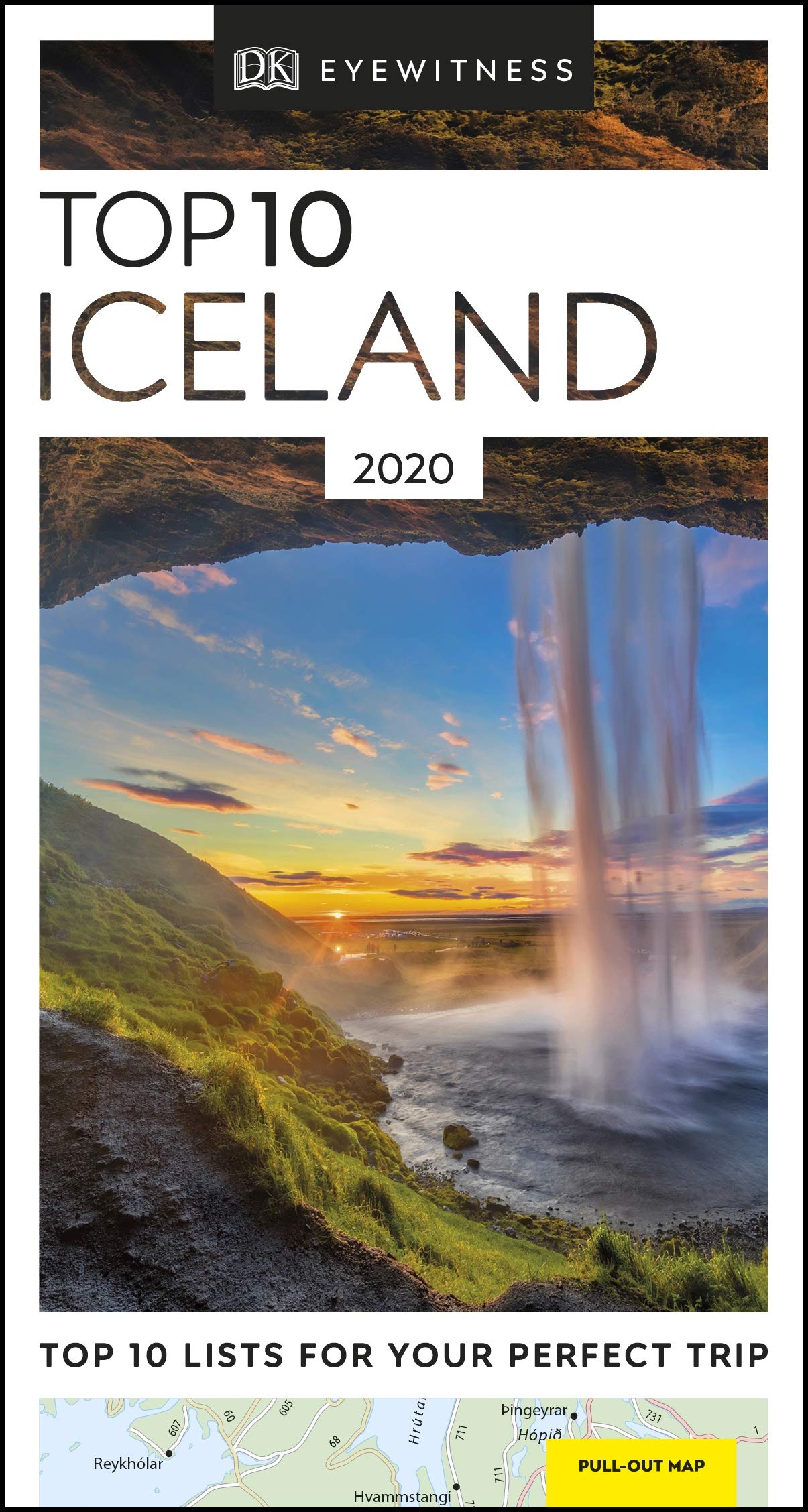 DK Eyewitness Top 10 Iceland (2020) (Pocket Travel Guide),Used