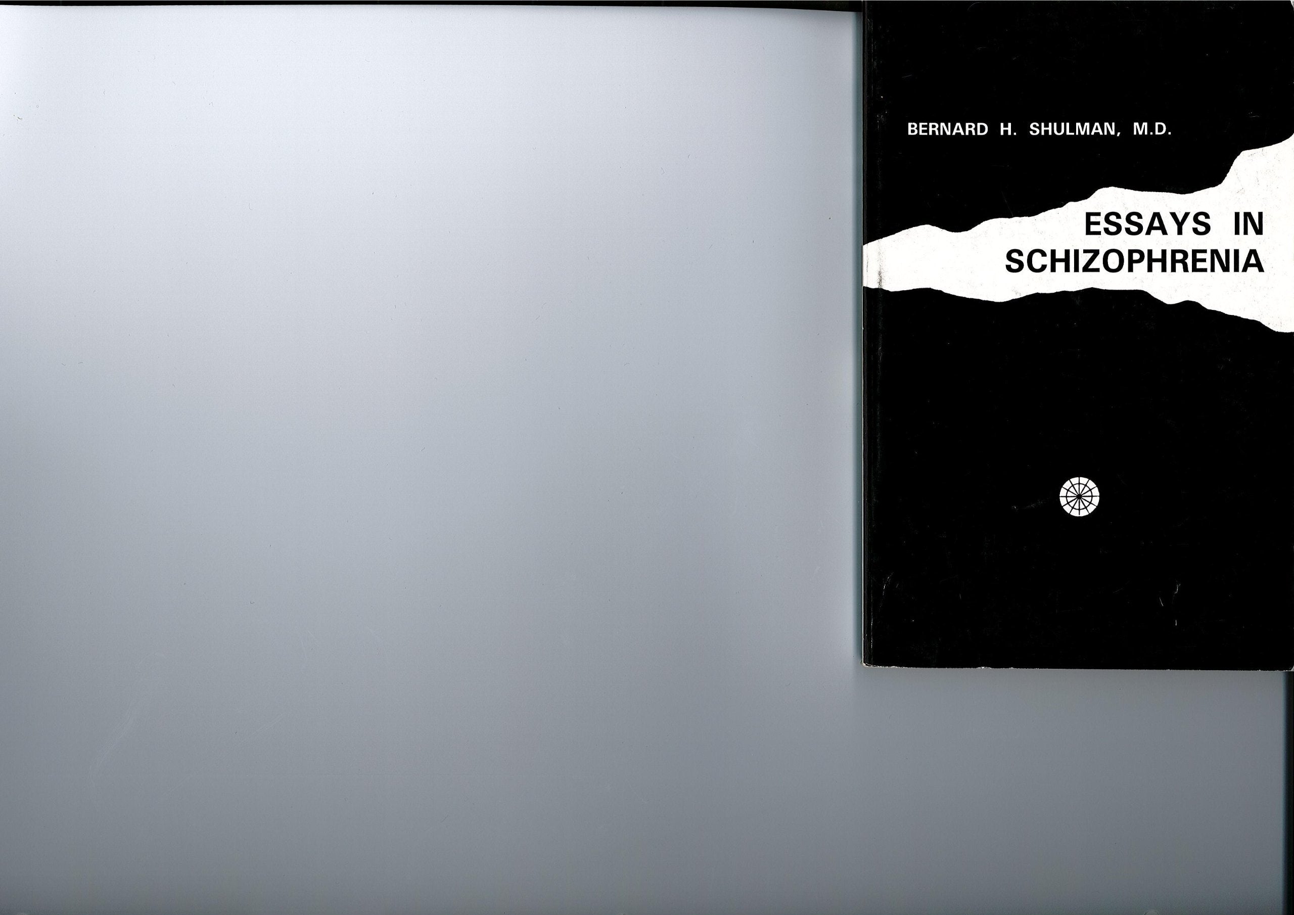 Essays in Schizophrenia,Used