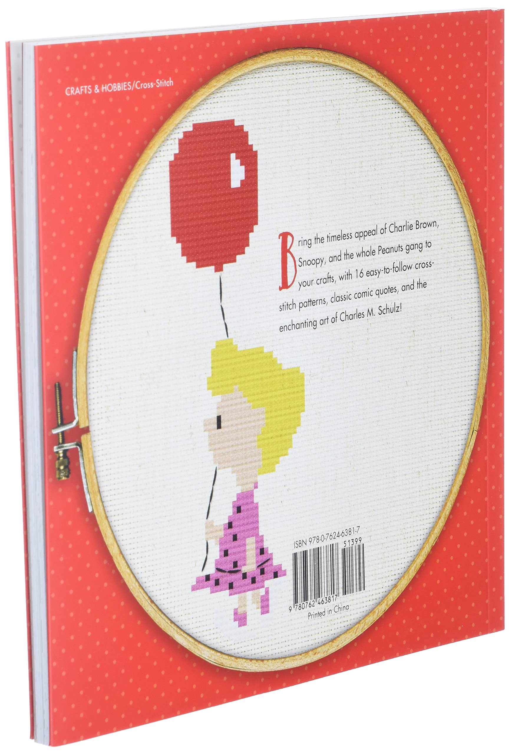 Peanuts CrossStitch: 16 EasytoFollow Patterns Featuring Charlie Brown & Friends,New