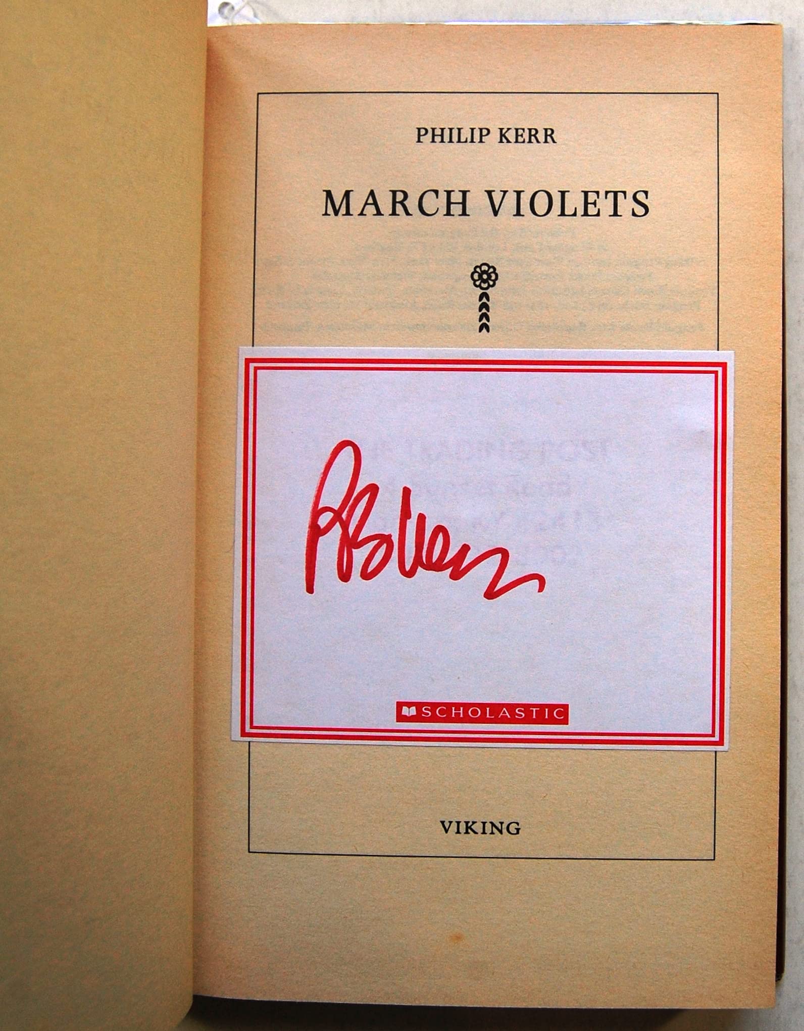 March Violets,Used