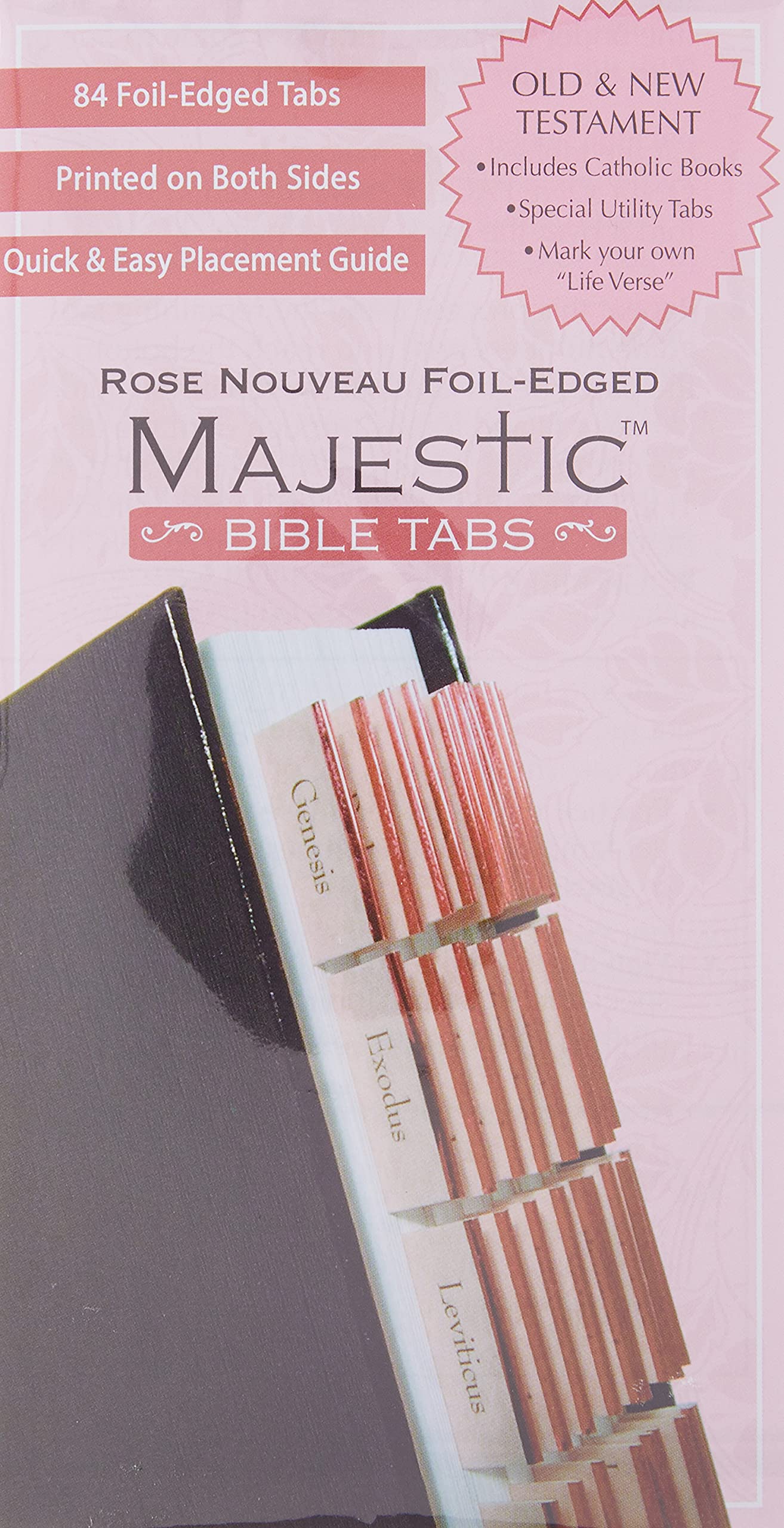Majestic Rose Nouveau Bible Tabs (Majestic Bible),Used