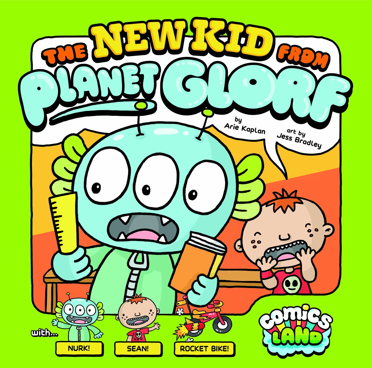 The New Kid From Planet Glorf (Comics Land),Used