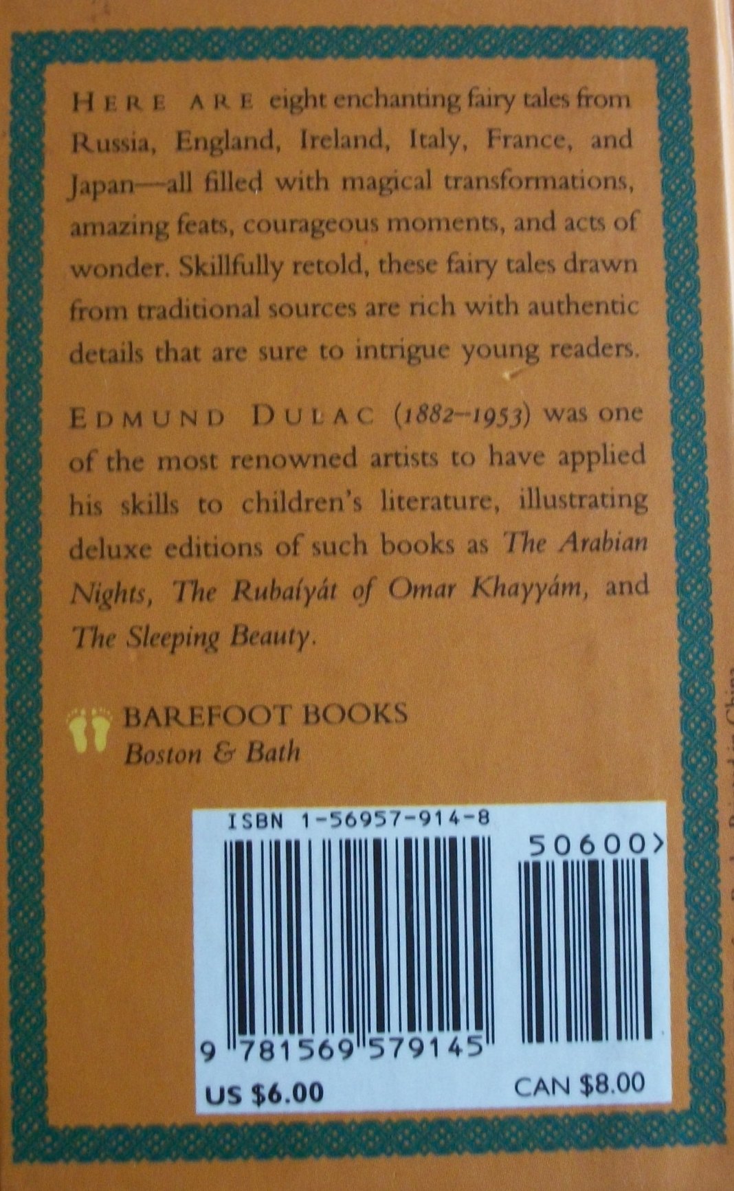 FAIRY TALES OF WORLD (Little Barefoot Books),Used