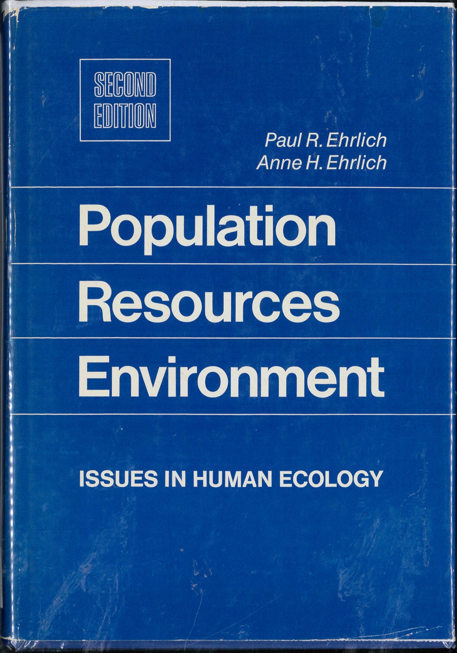 Population, Resources, Environment;: Issues In Human Ecology (A Series Of Books In Biology)-new,New