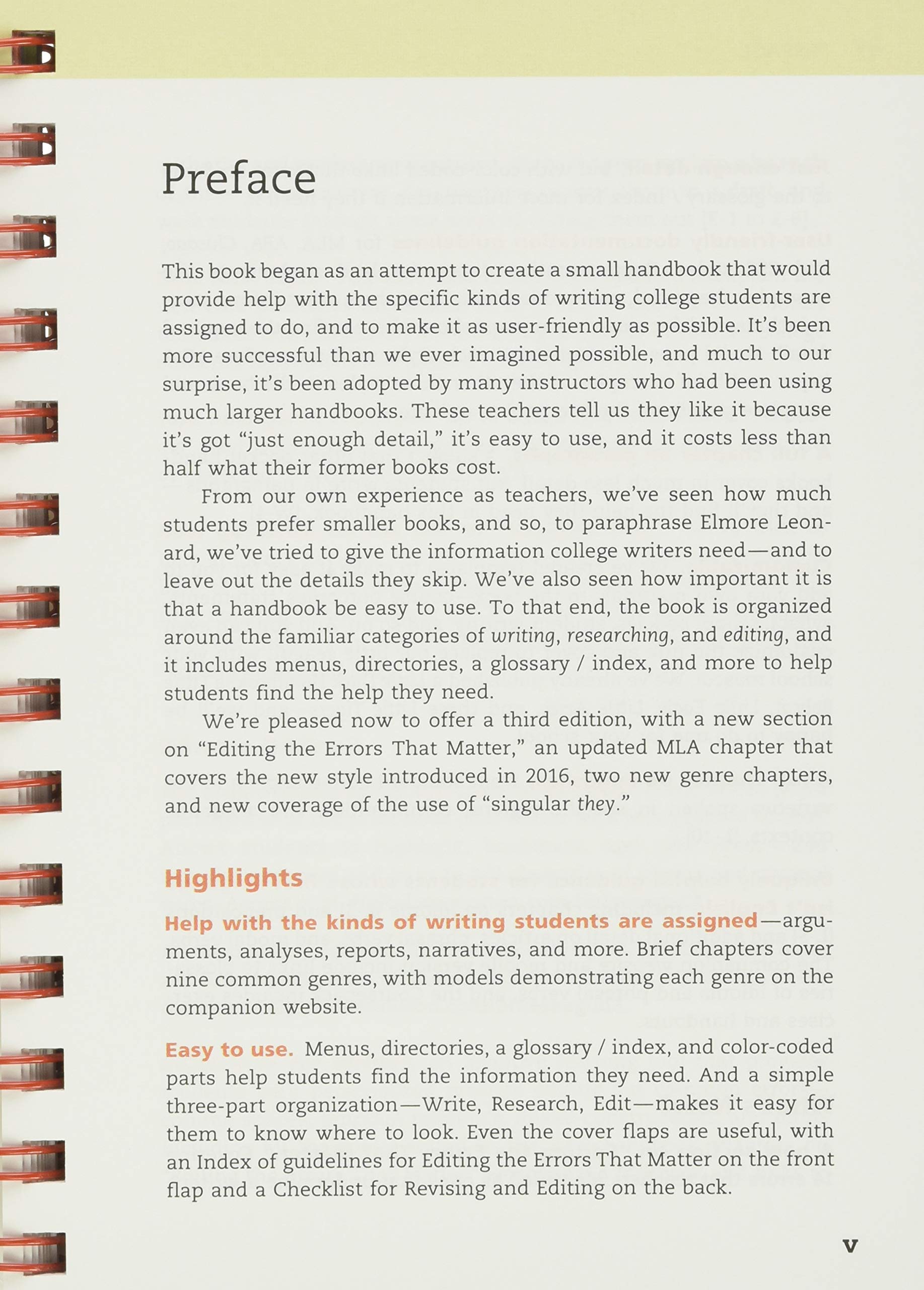 The Little Seagull Handbook by W. W. Norton & Company - Essential Writing Guide for Students
