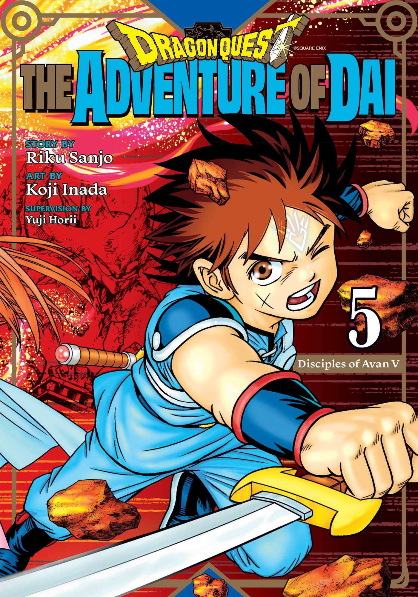 Dragon Quest: The Adventure of Dai, Vol. 5: Disciples of Avan (5),Used