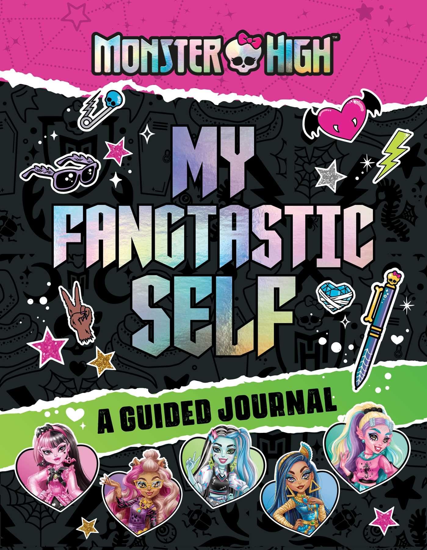 Monster High: My Fangtastic Self: A Guided Journal,New