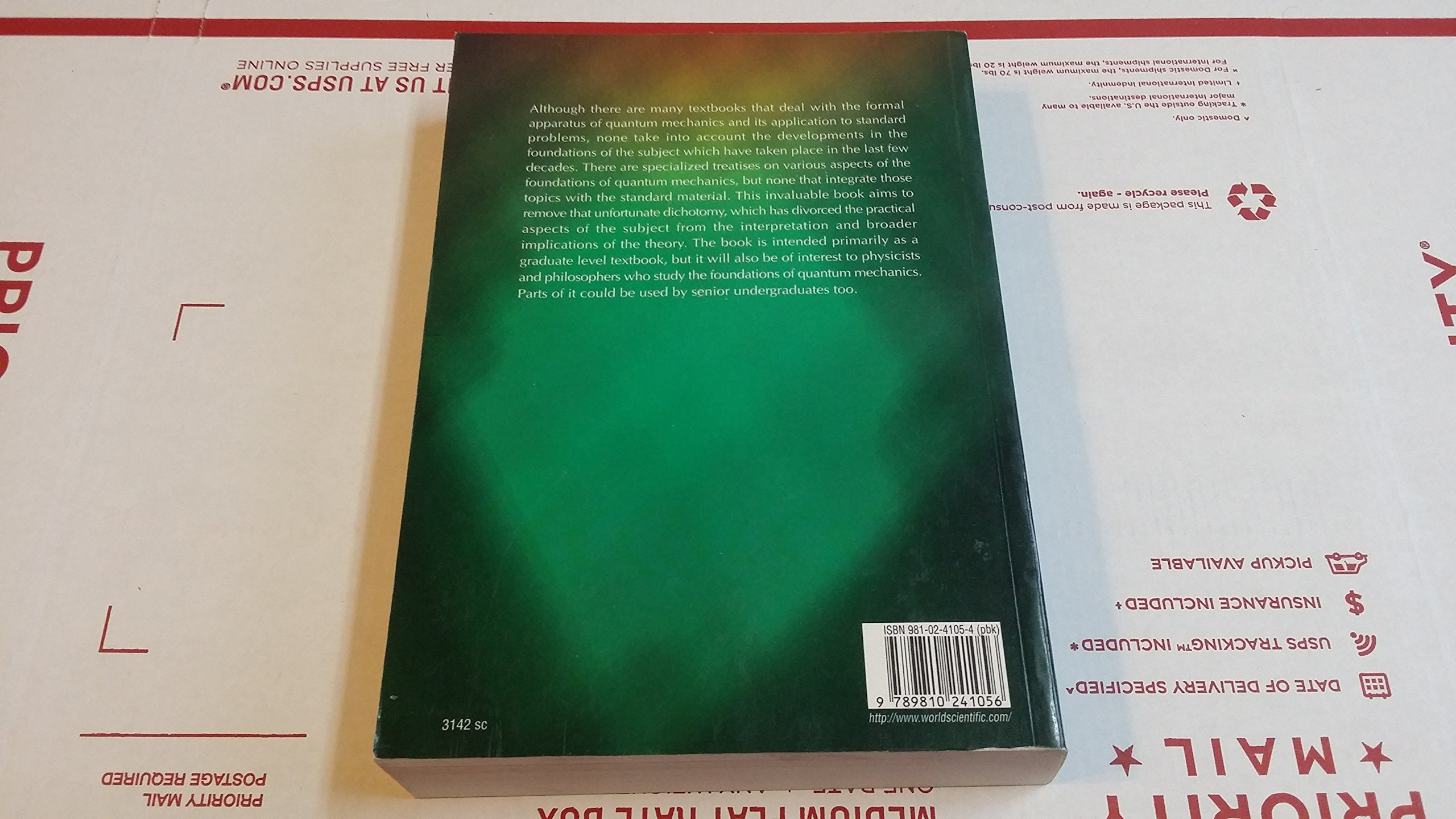 Quantum Mechanics: A Modern Development,New