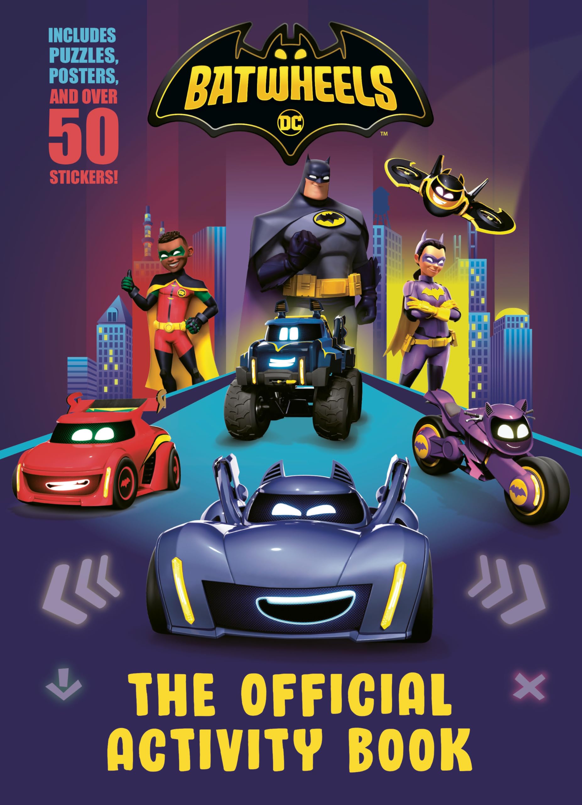 Batwheels: The Official Activity Book (Dc Batman: Batwheels)