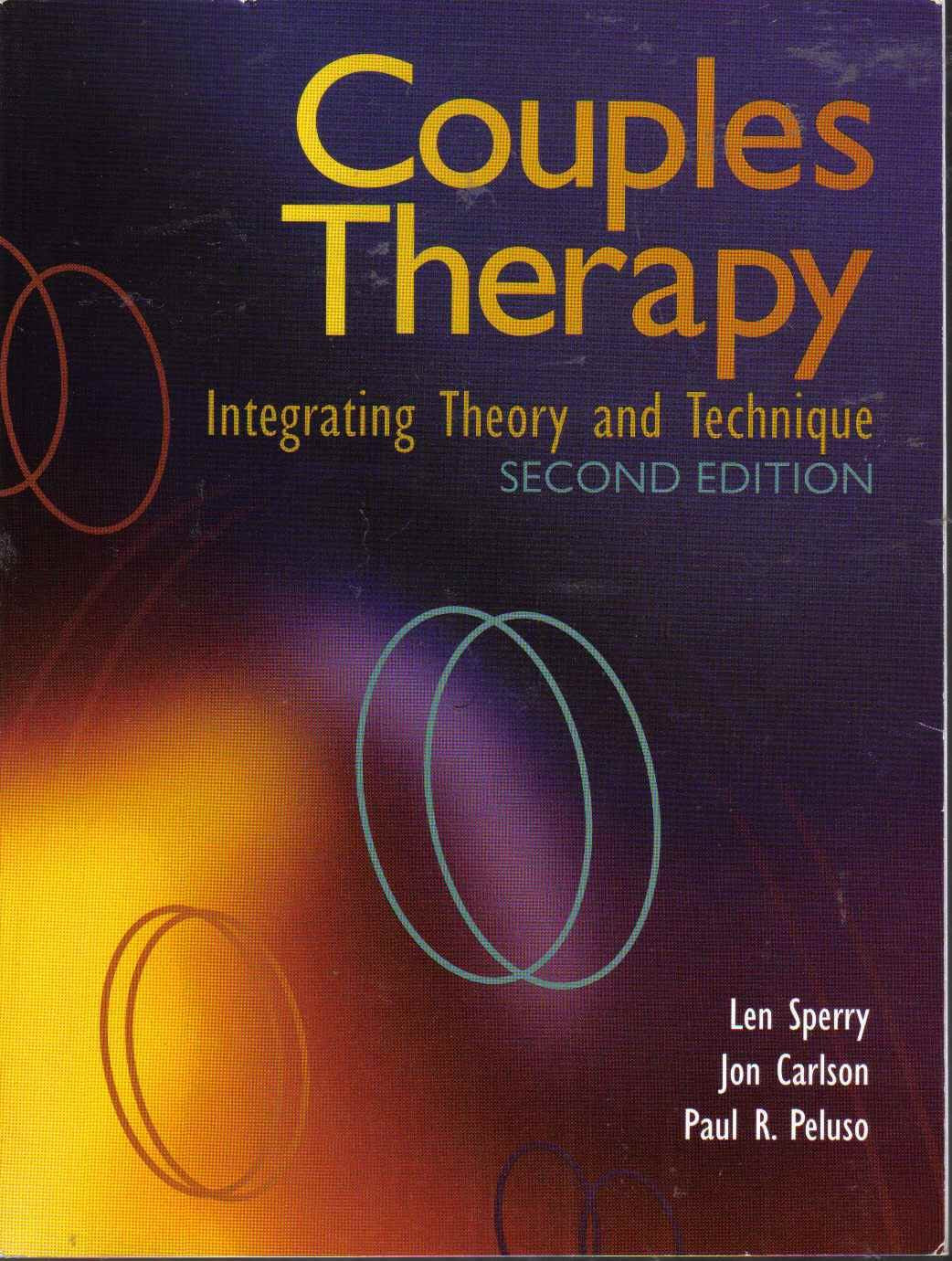 Couples Therapy: Integrating Theory And Technique,Used