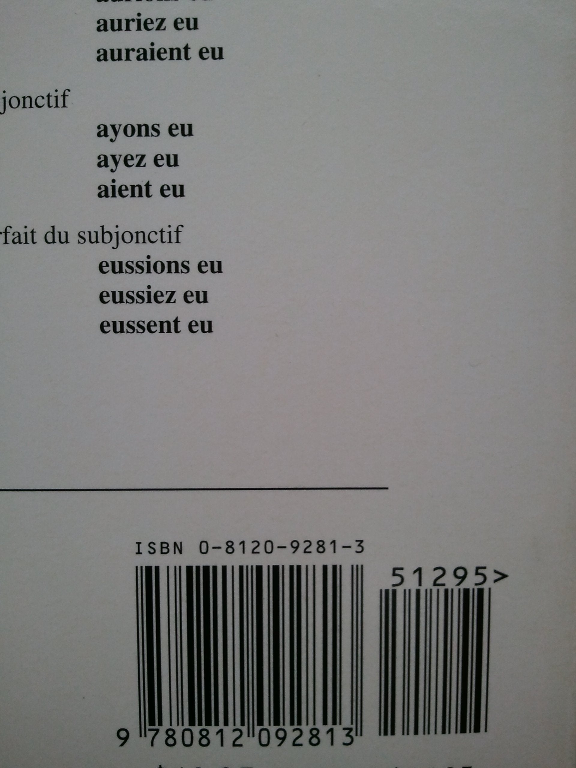 501 French Verbs: Fully Conjugated in All the Tenses in a New EasyToLearn Format Alphabetically Arranged (English and French E,New