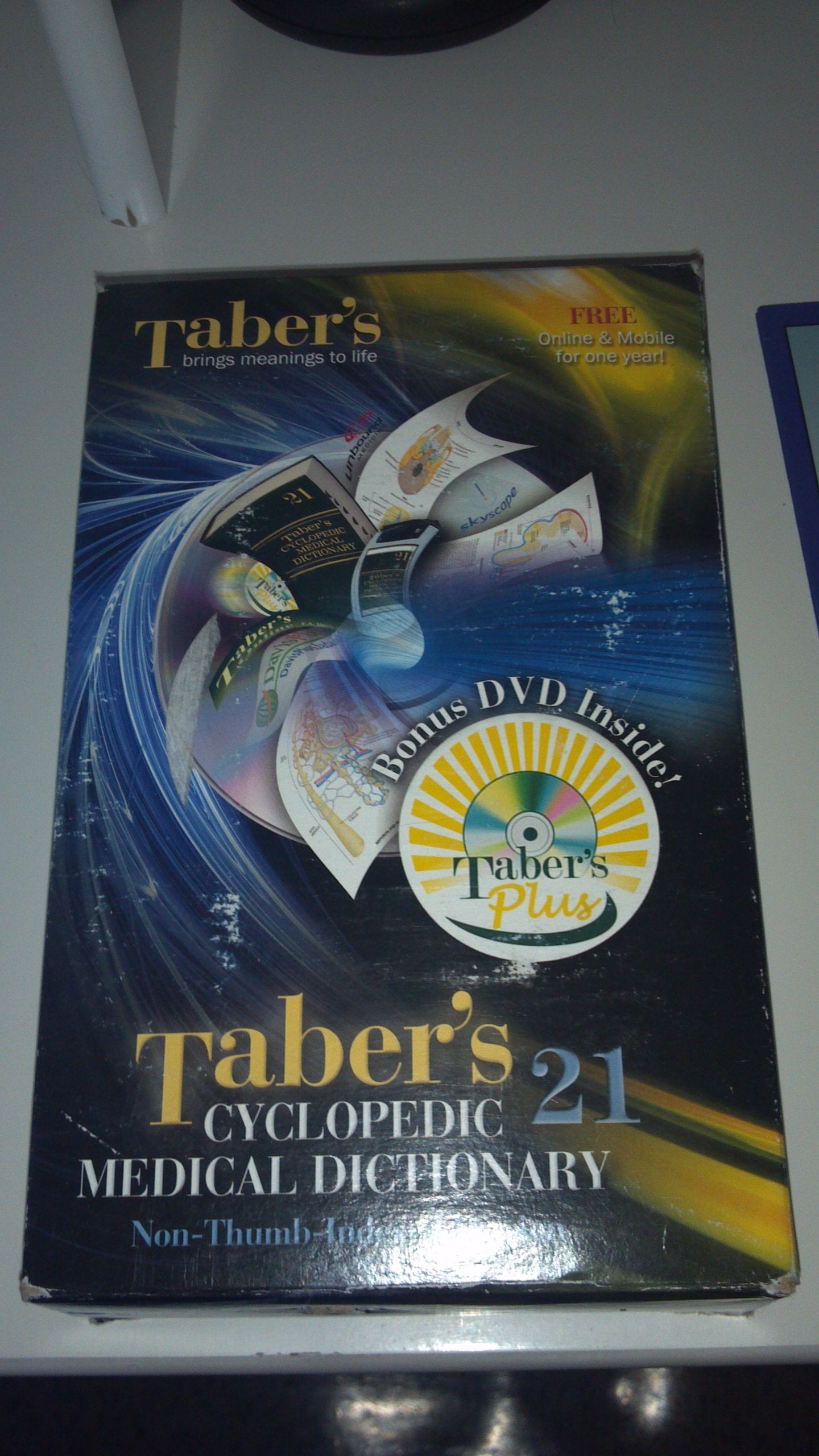 Taber's Cyclopedic Medical Dictionary (Nonthumbindexed Version) (Taber's Cyclopedic Medical Dictionary (NonIndexed Version)) ,Used