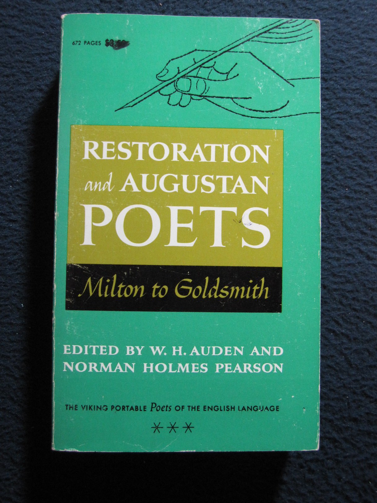 Portable Poets of the English Language, Restoration and Augustan: 2,Used