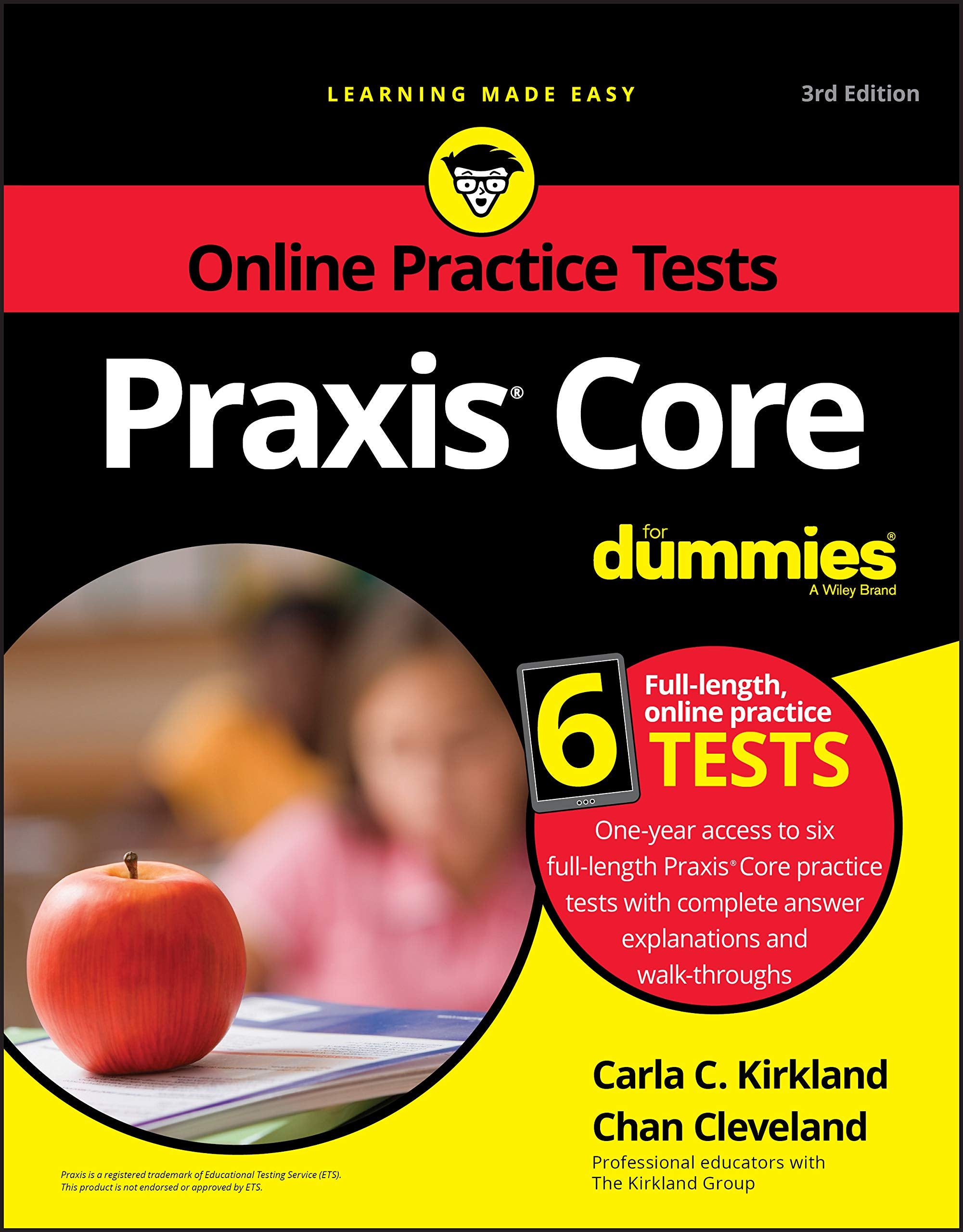 Praxis Core For Dummies with Online Practice Tests,Used