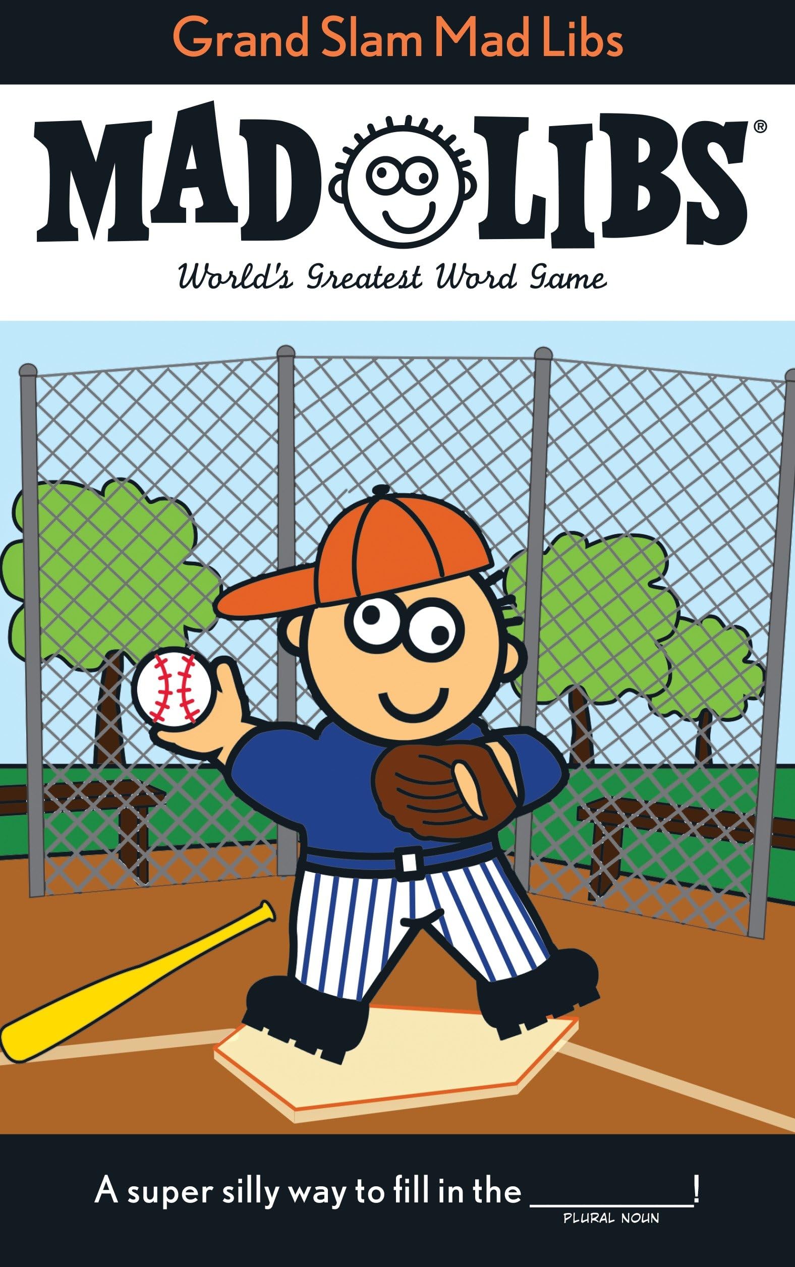 Grand Slam Mad Libs: World's Greatest Word Game About Baseball,Used