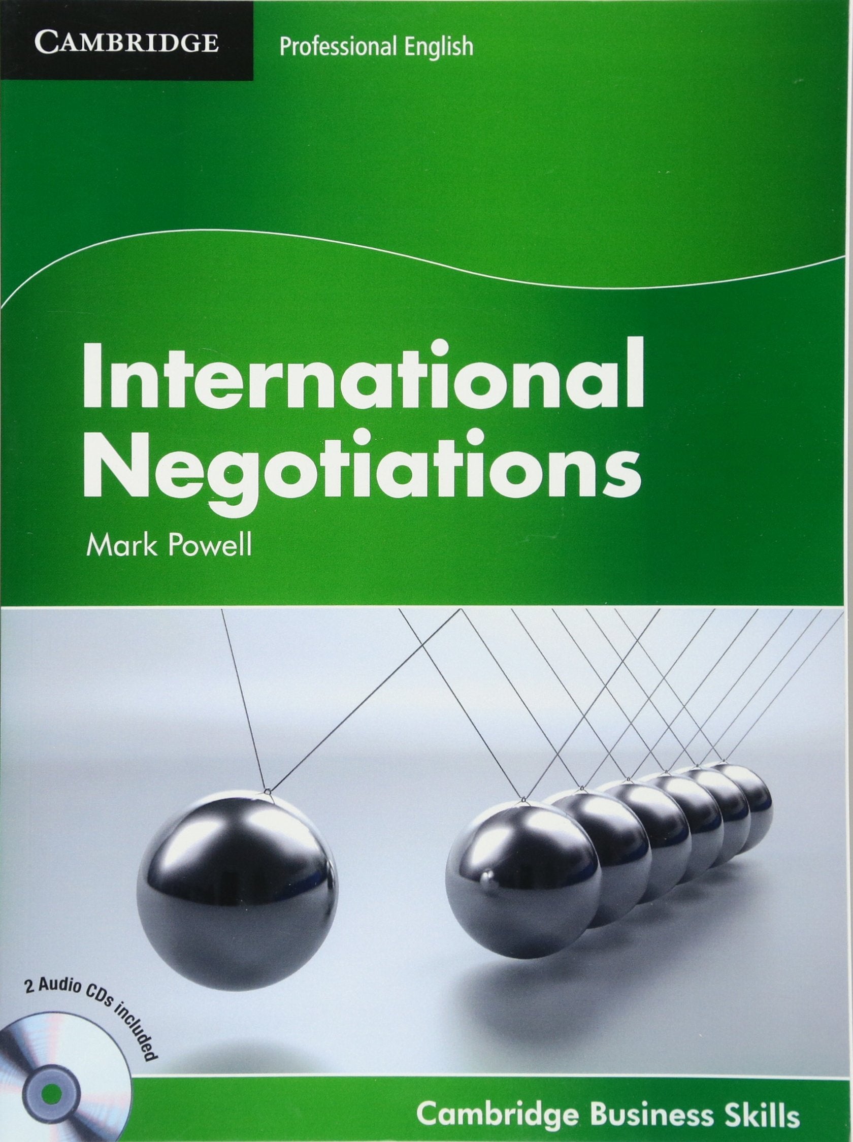 International Negotiations Student's Book with Audio CDs (2) (Cambridge Business Skills),Used