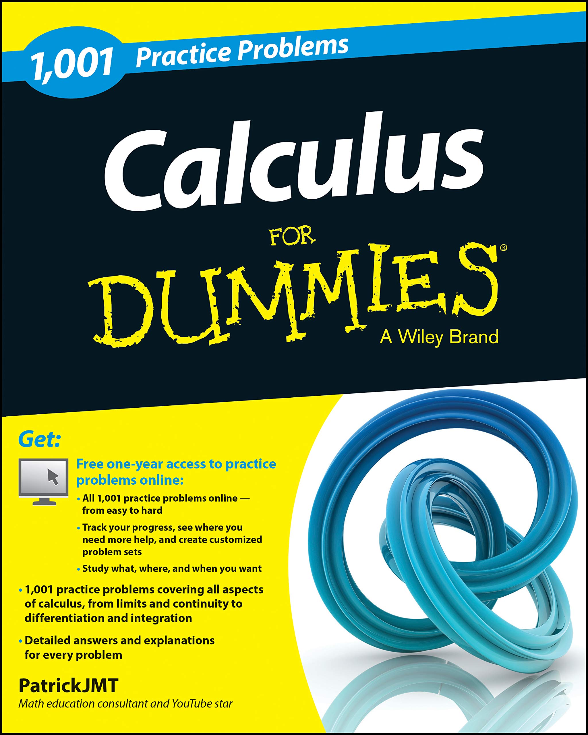 1,001 Calculus Practice Problems for Dummies,New