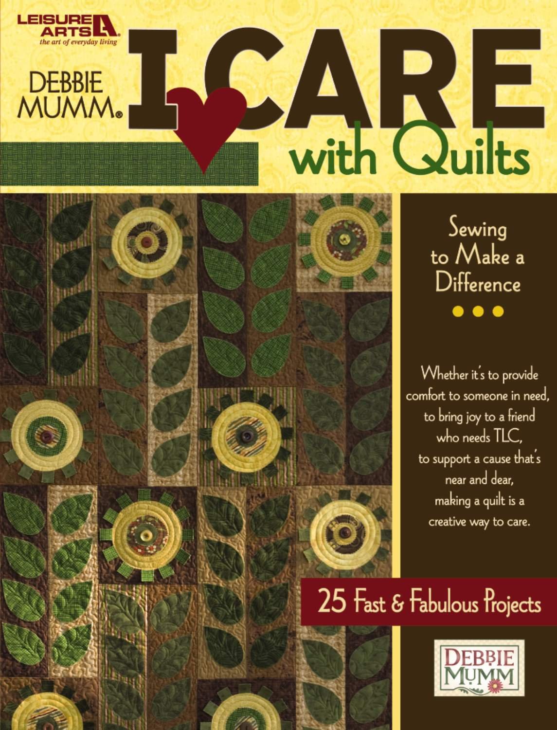 I Care With Quilts: Sewing to Make a Difference,New