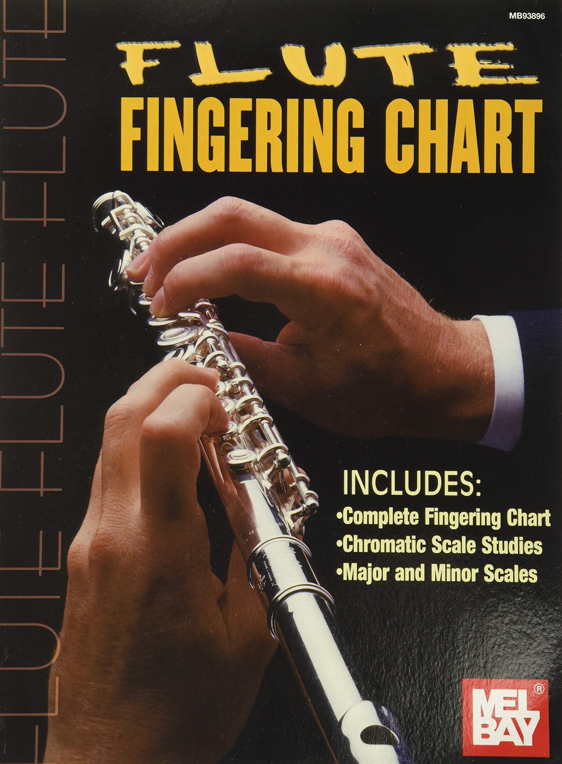 Flute Fingering Chart,Used