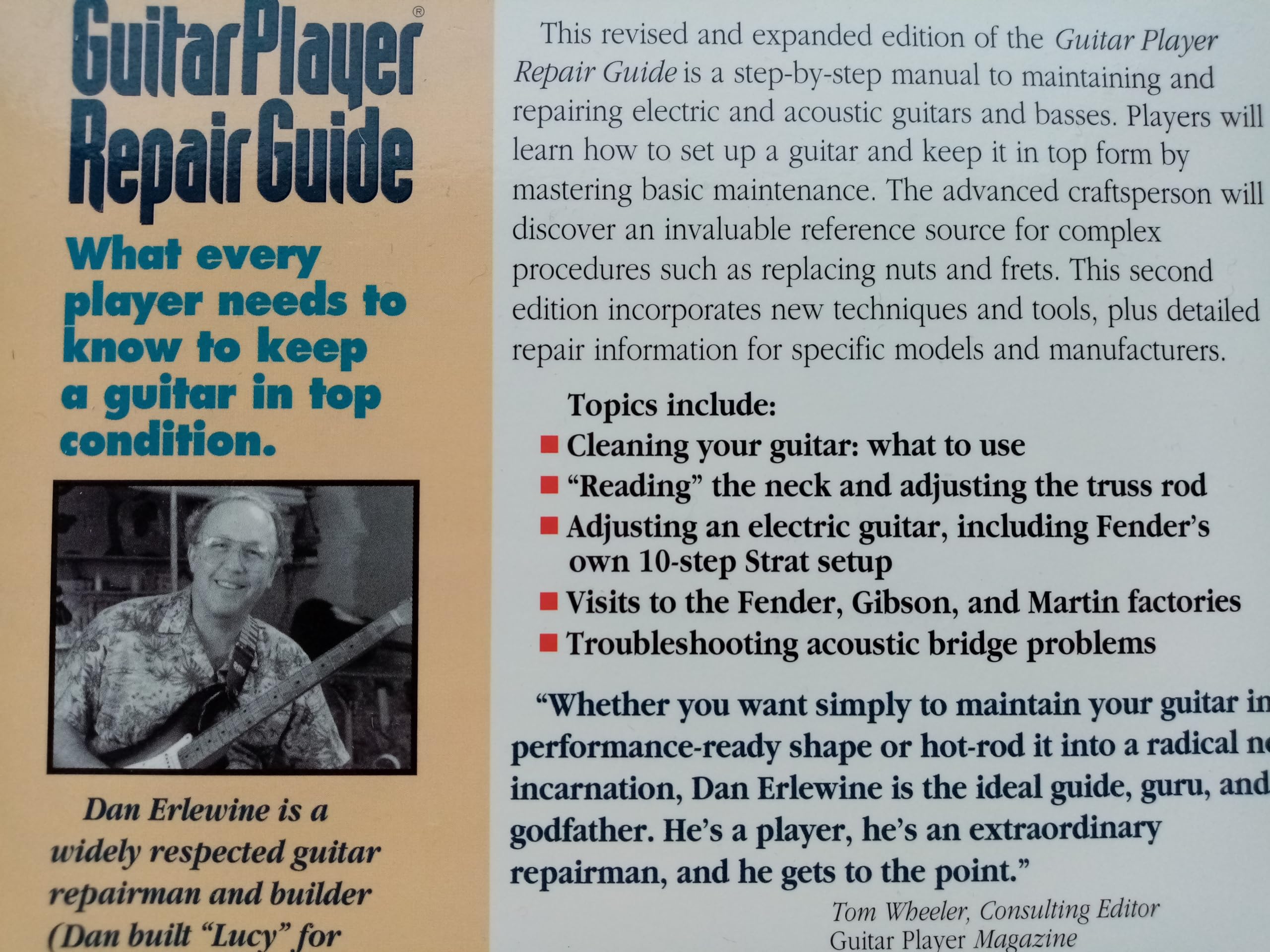 Guitar Player Repair Guide,New