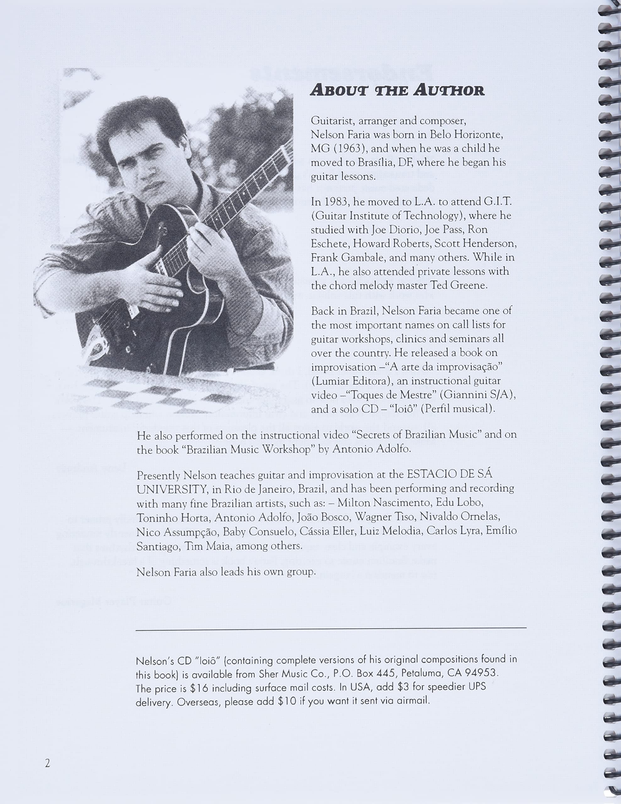The Brazilian Guitar Book,New