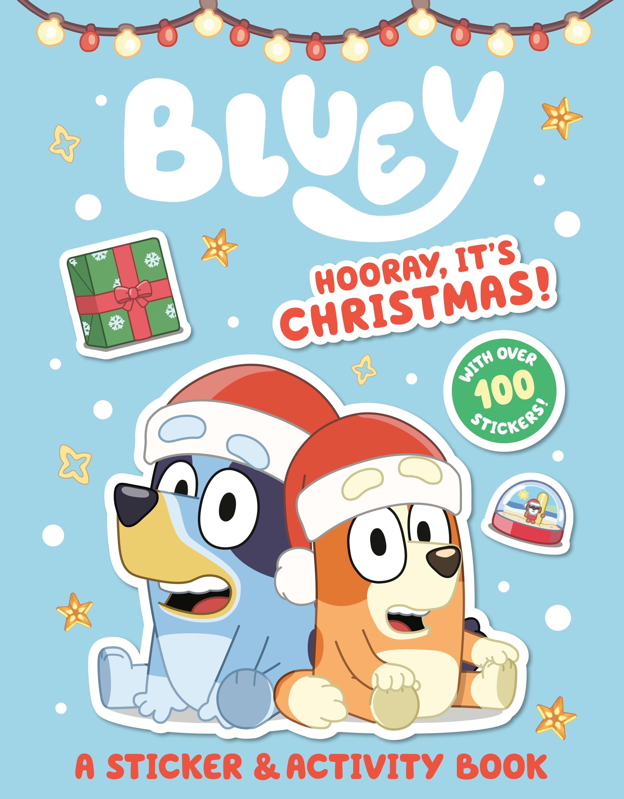 Bluey: Hooray, It'S Christmas!: A Sticker & Activity Book,New