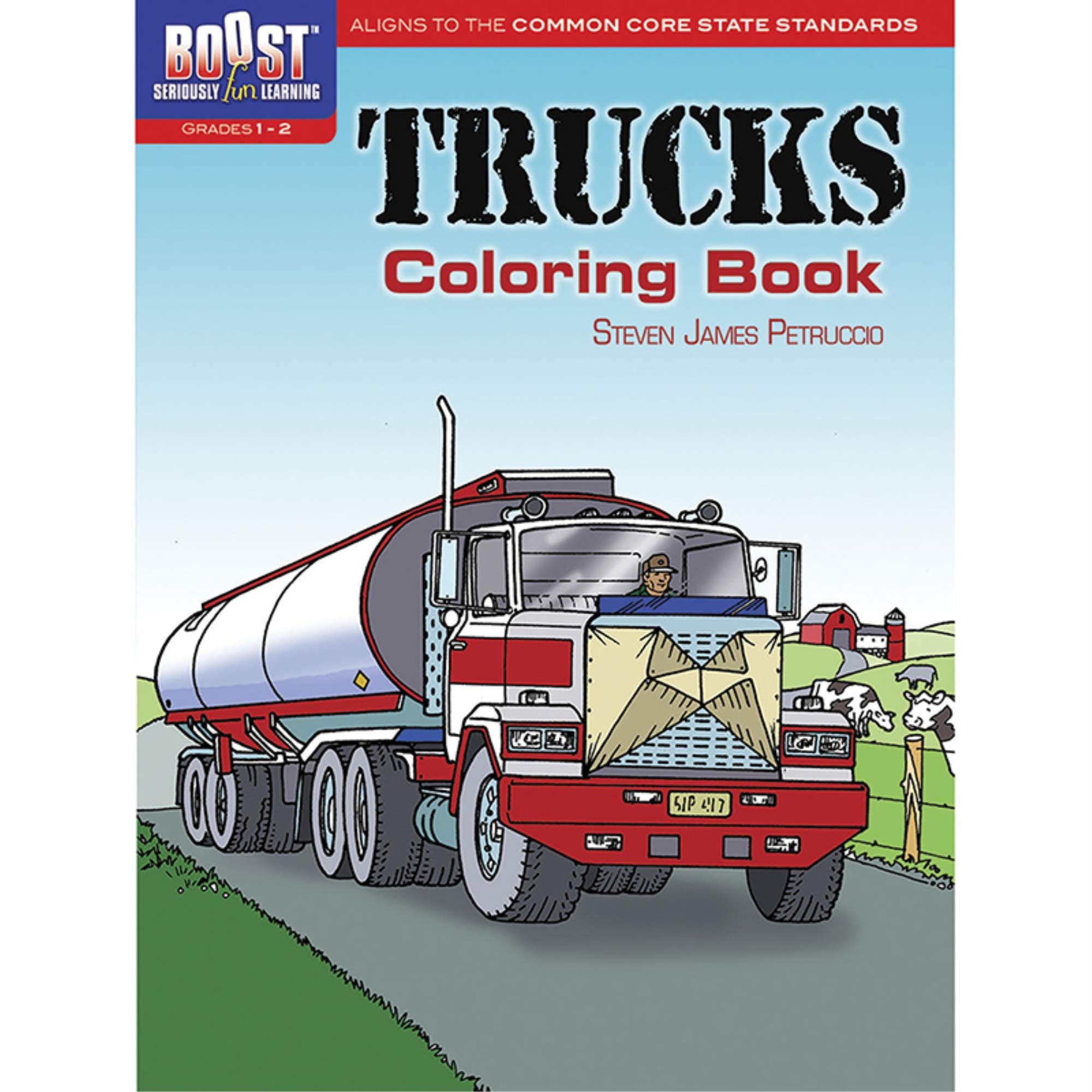 BOOST Trucks Coloring Book (BOOST Educational Series),Used