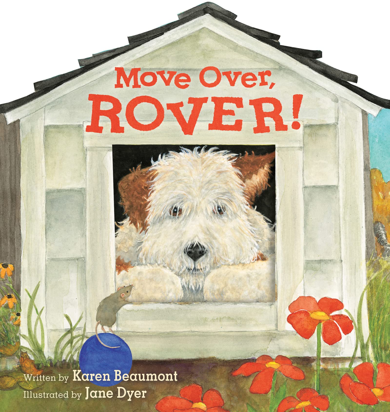 Move Over, Rover! Shaped Board Book,Used