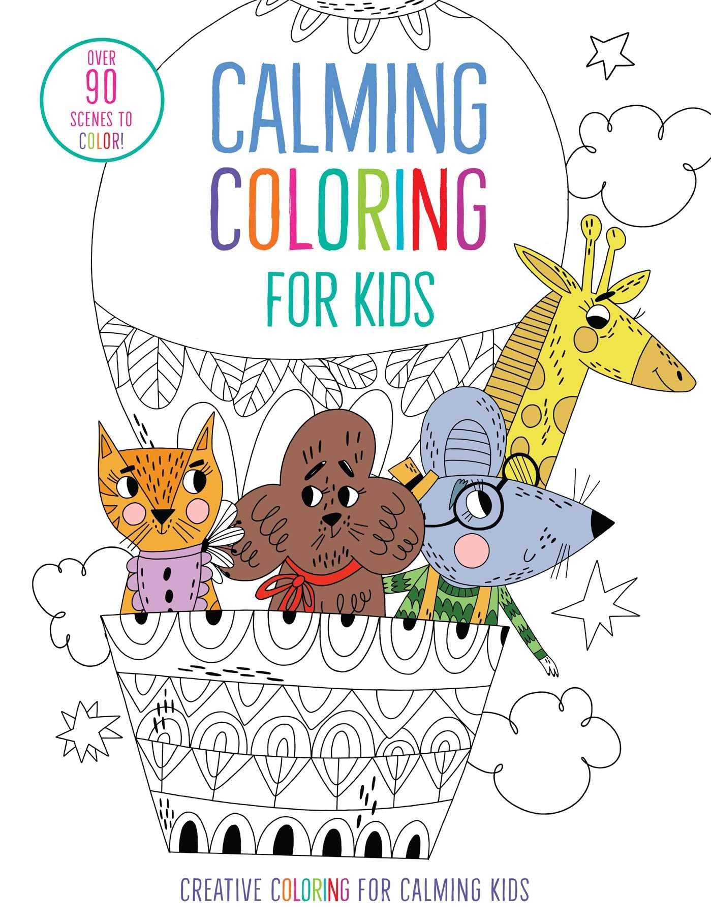 Calming Coloring for Kids: (Mindful Coloring Books) (iSeek),Used