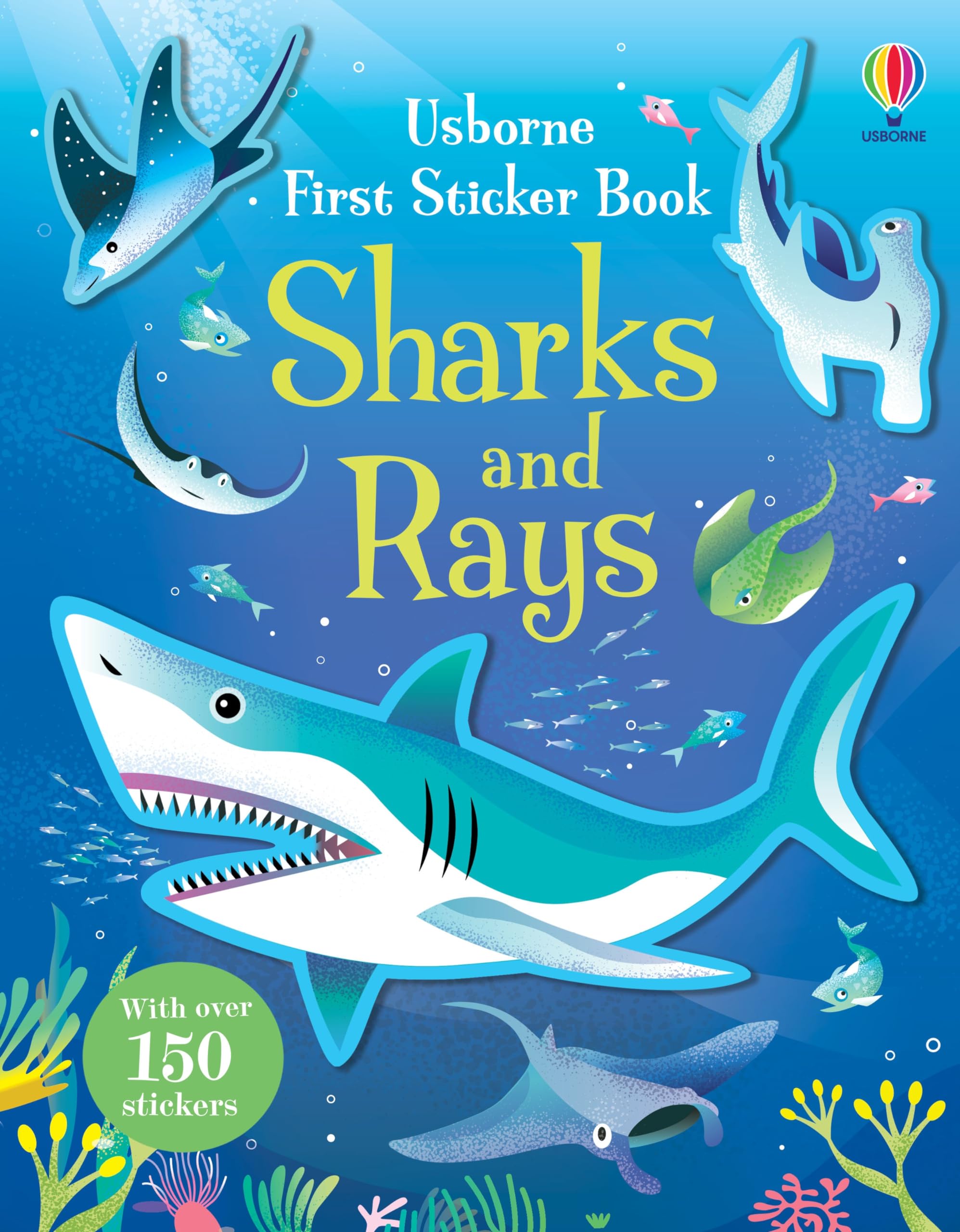 First Sticker Book Sharks and Rays,New