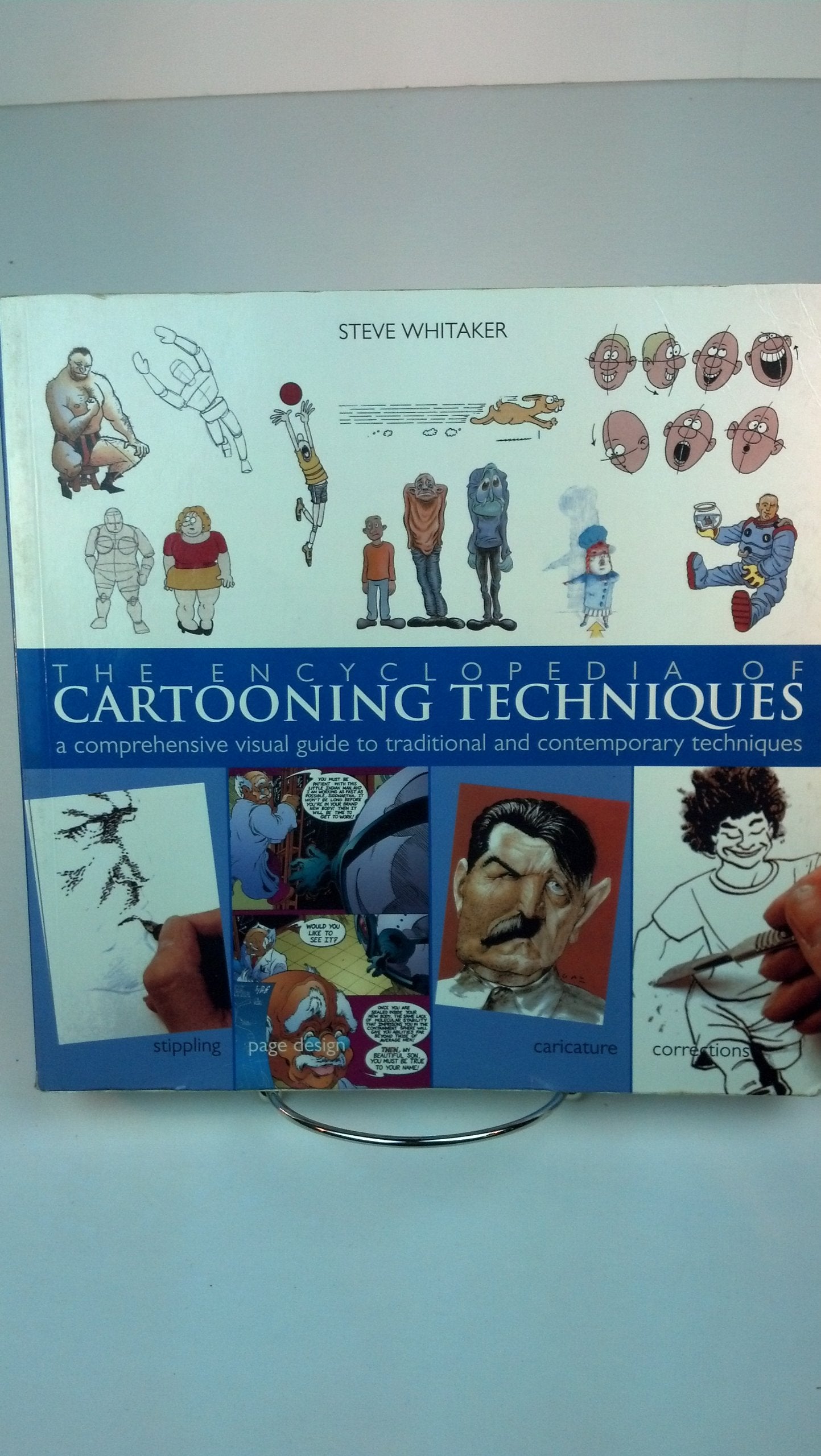 The Encyclopedia of Cartooning Techniques: A Comprehensive Visual Guide to Traditional and Contemporary Techniques,Used