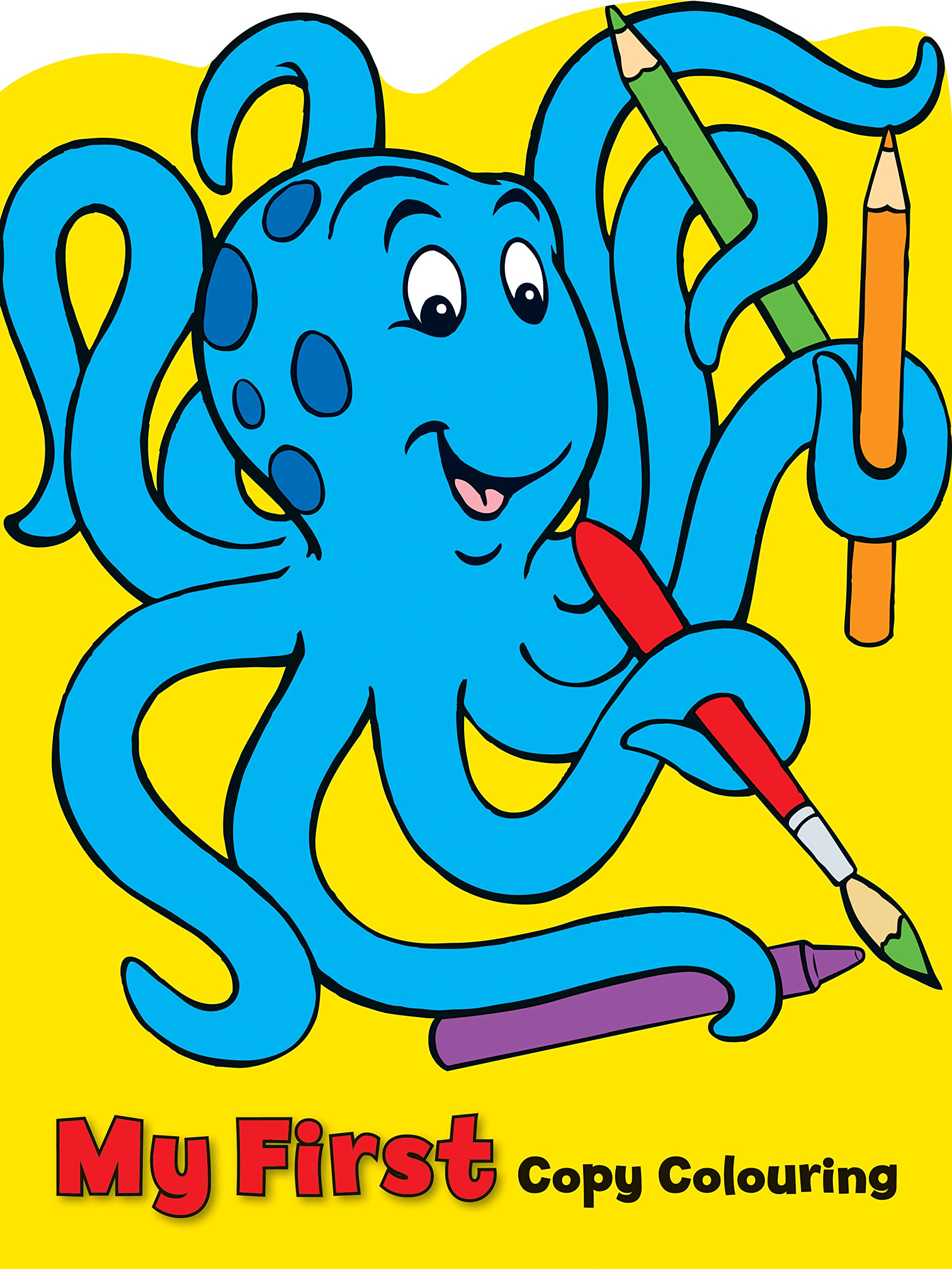 My First Copy Colouring Book  : Octopus,New