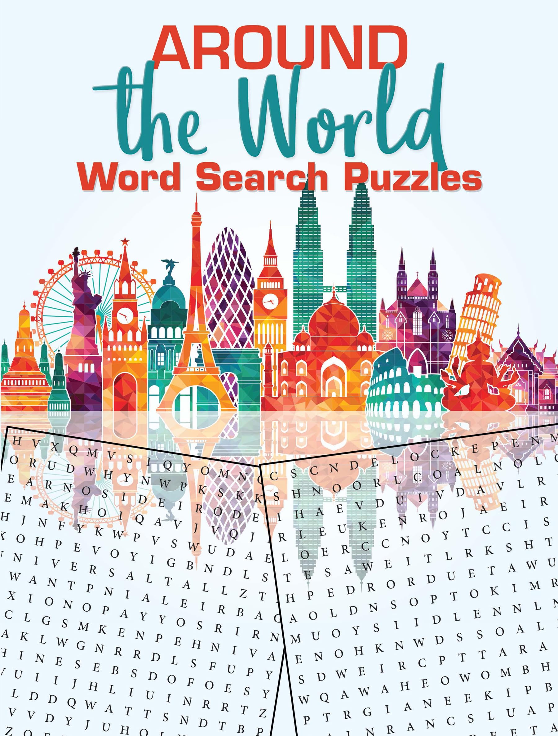 Around the World Word Search Puzzles (Dover Brain Games & Puzzles),Used