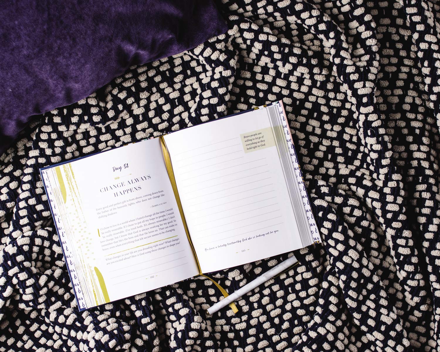100 Days To Brave Guided Journal: Unlock Your Most Courageous Self,New