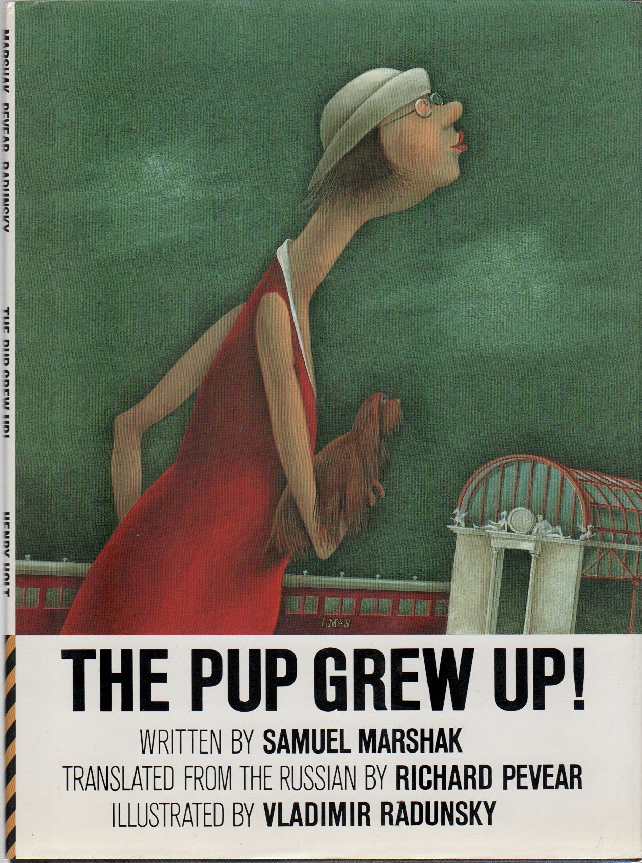 The Pup Grew Up! (English And Russian Edition),Used