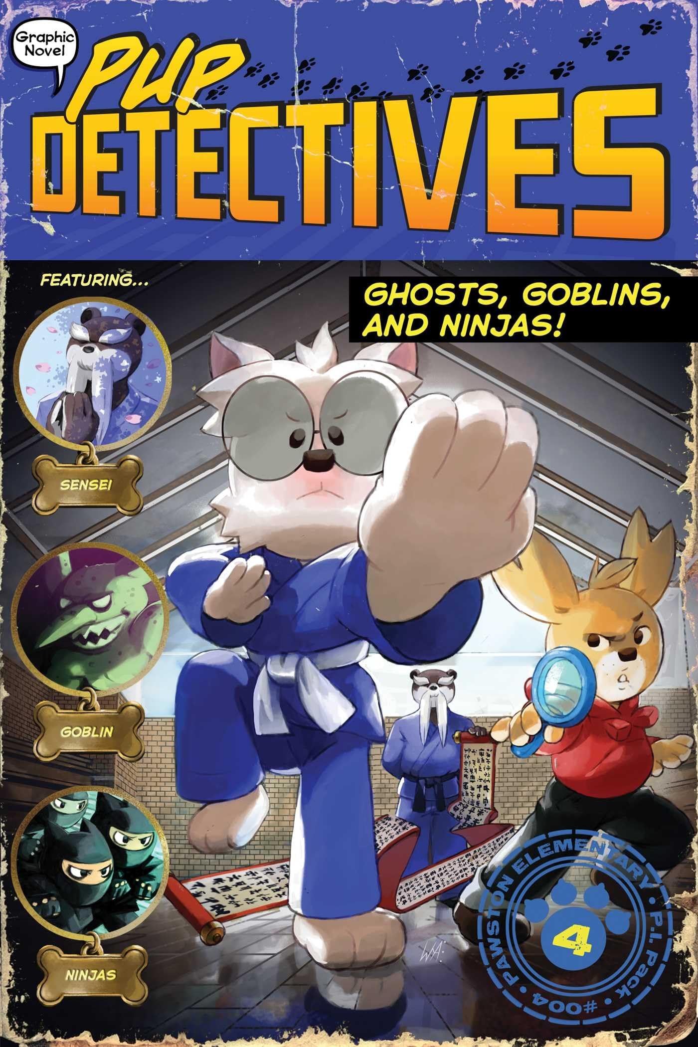 Ghosts, Goblins, and Ninjas! (4) (Pup Detectives),Used