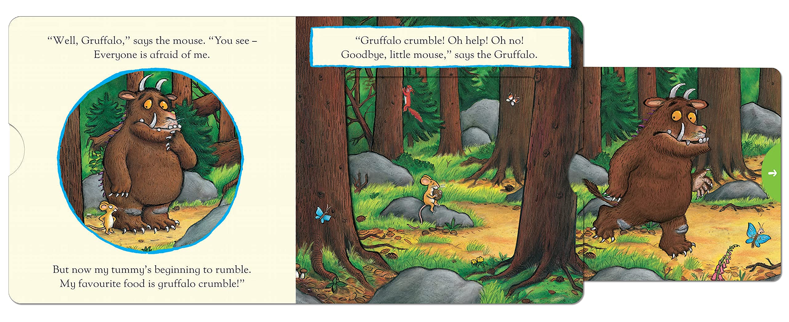 The Gruffalo: A Push, Pull and Slide Book,Used