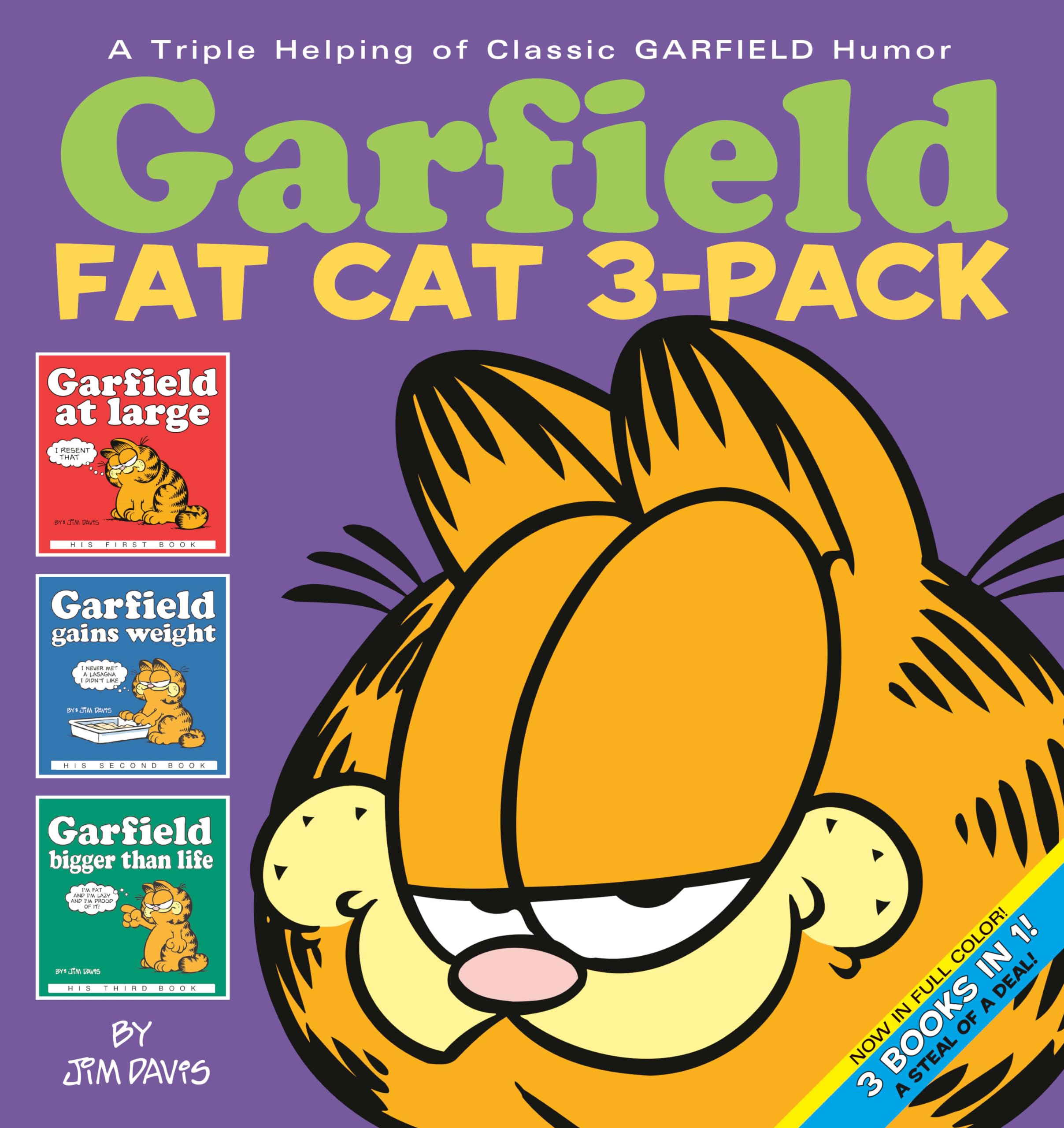 Garfield Fat Cat 3Pack #1,New
