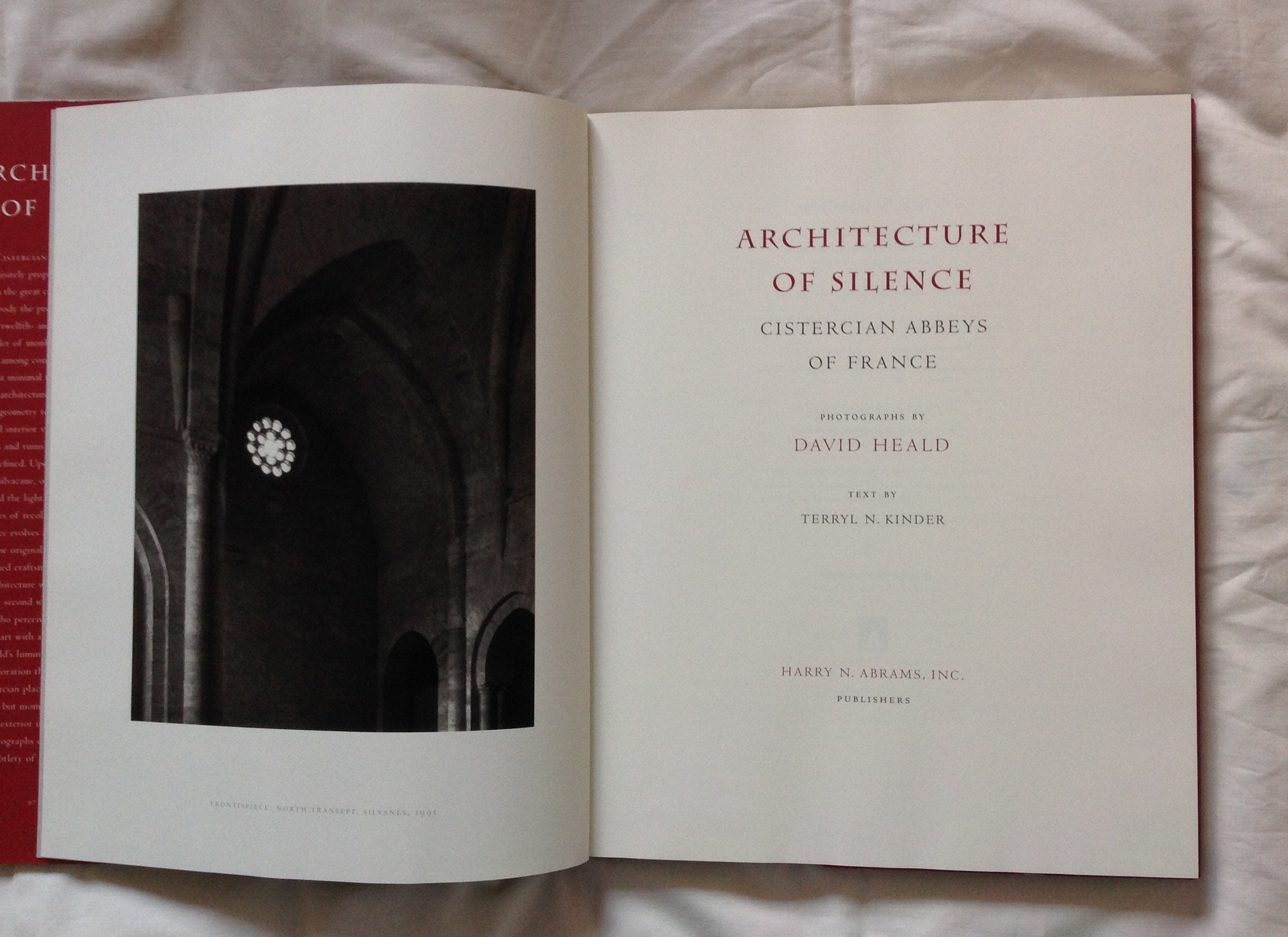 Architecture of Silence: Cistercian Abbeys of France,Used