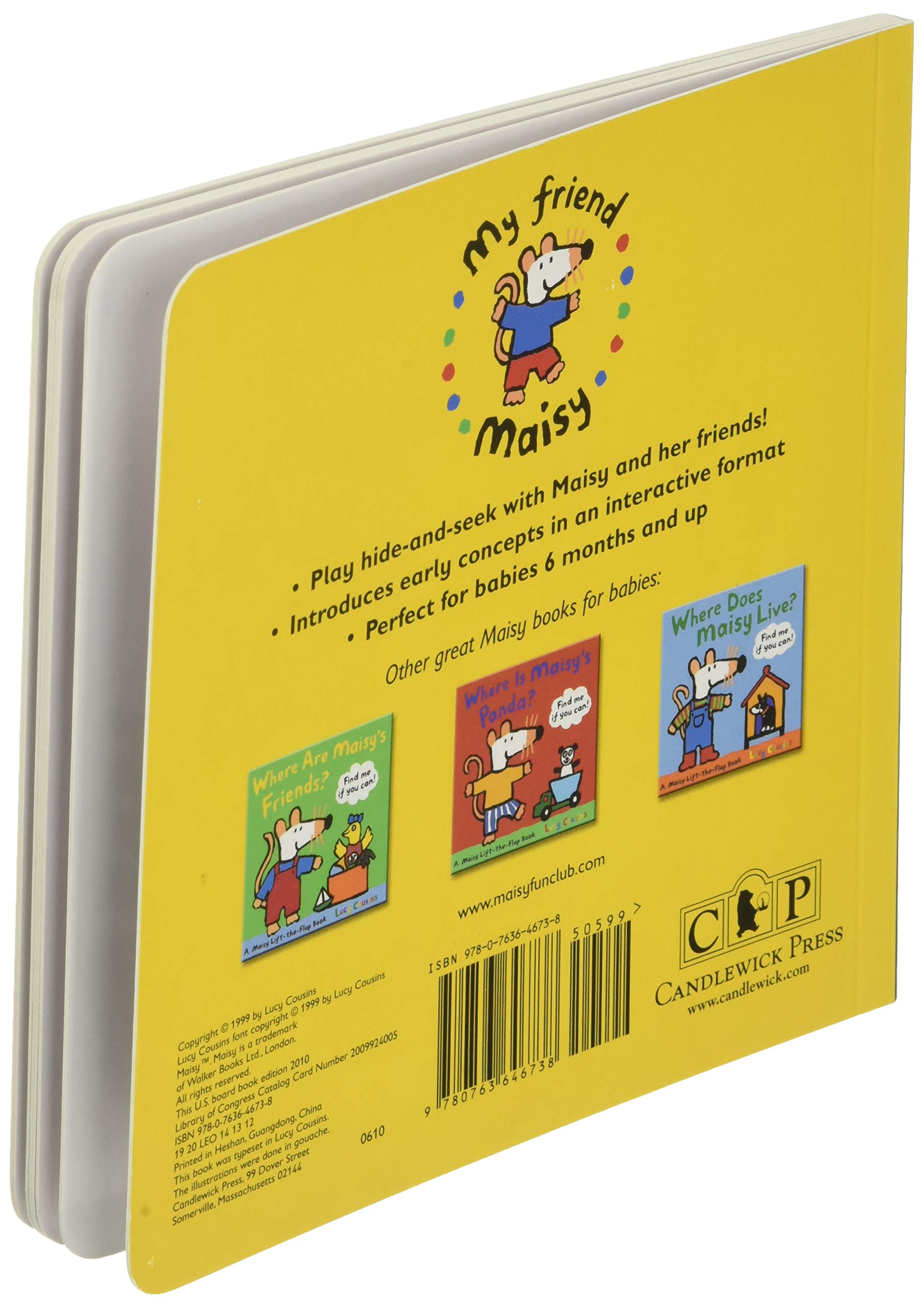 Where Is Maisy?: A Maisy Lifttheflap Book,New
