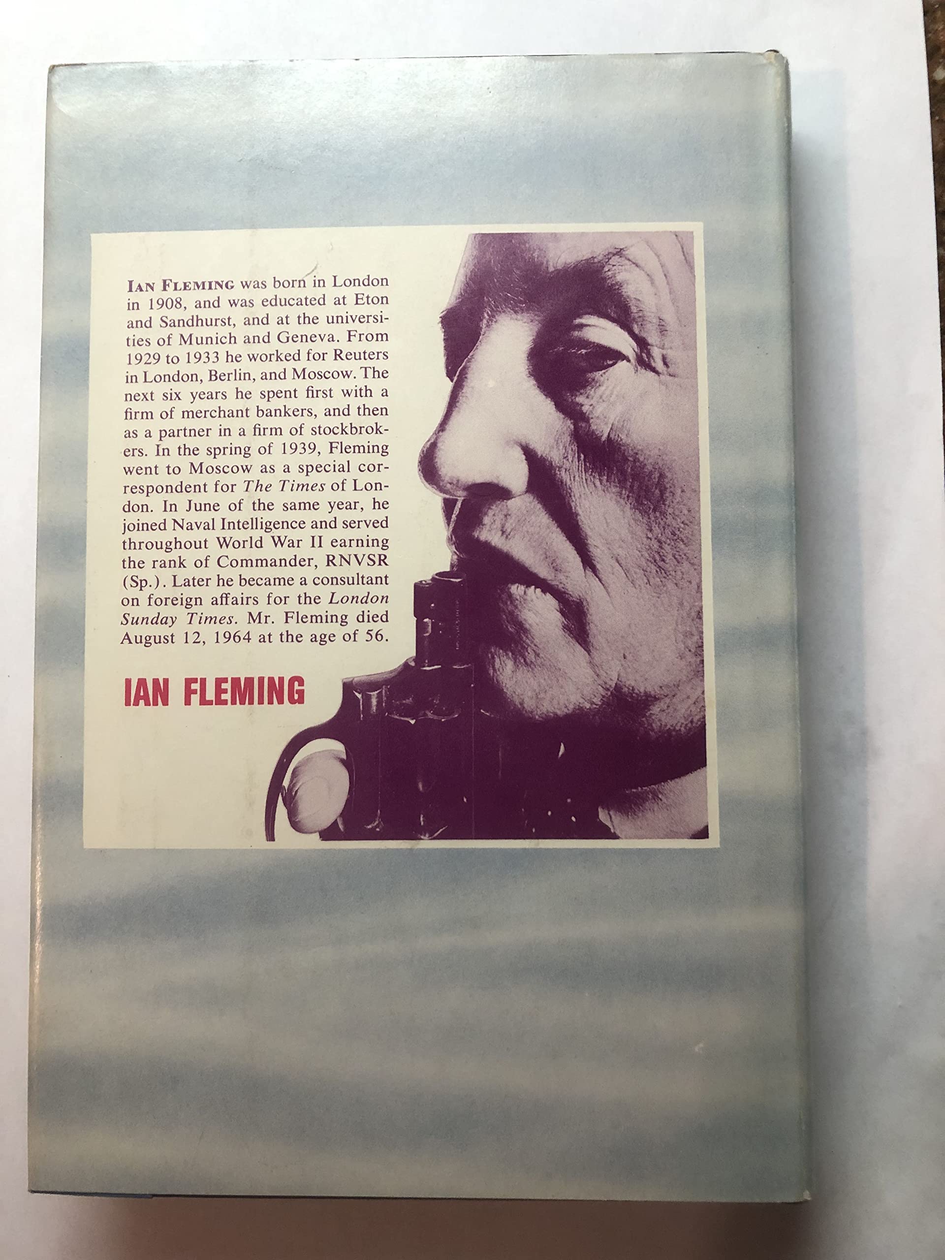 THUNDERBALL BASED ON,Used