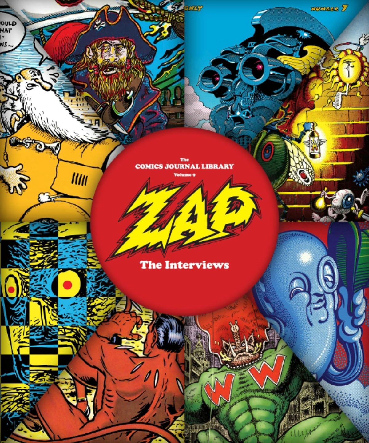 Zap: The Interviews (COMICS JOURNAL LIBRARY TP),Used