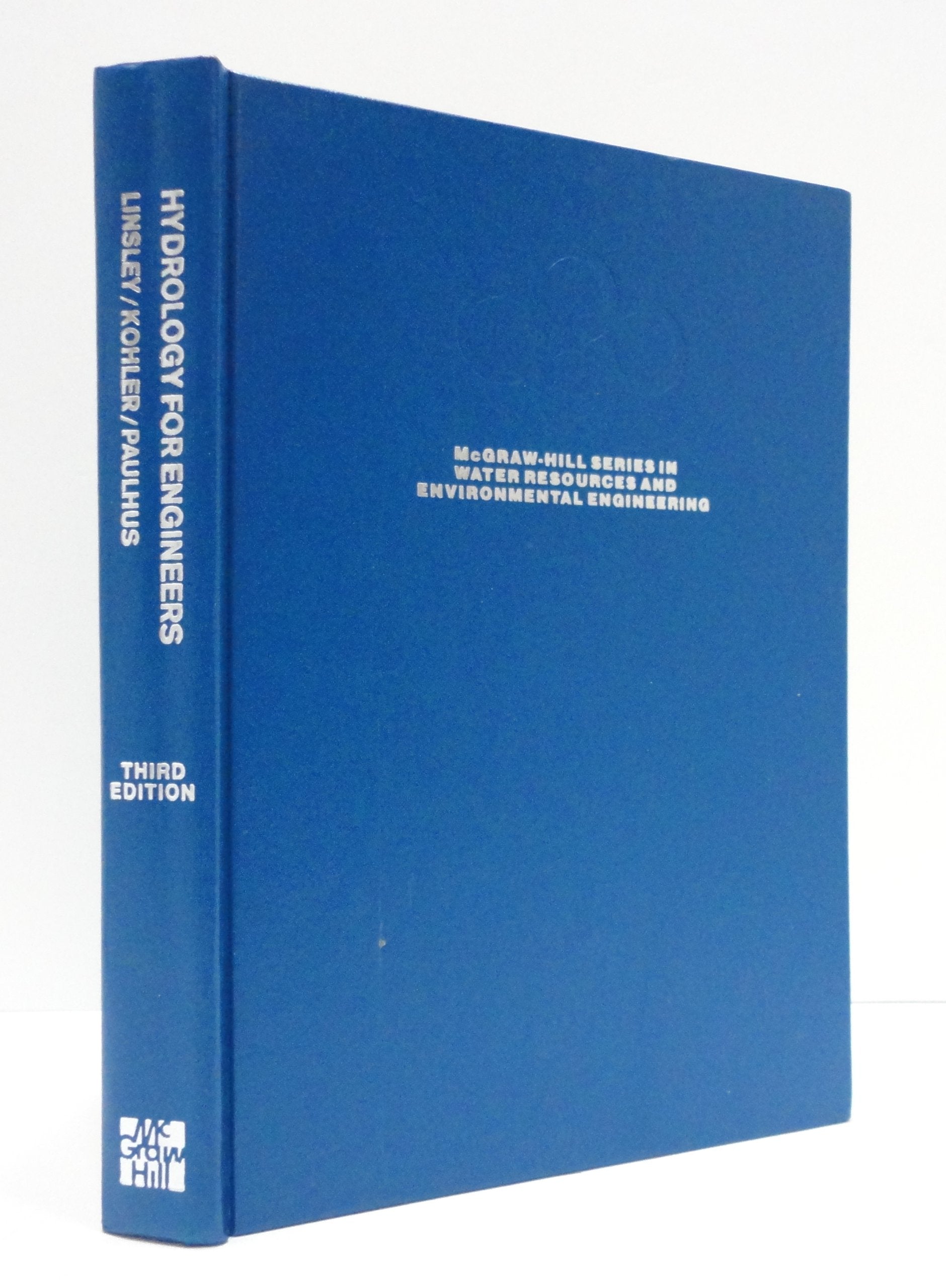 Hydrology for Engineers (McGrawHill Series in Water Resources and Environmental Engineering),Used