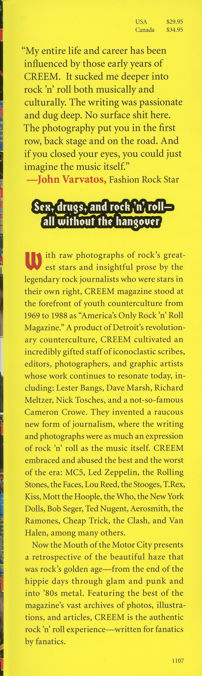 CREEM: America's Only Rock 'N' Roll Magazine,Used