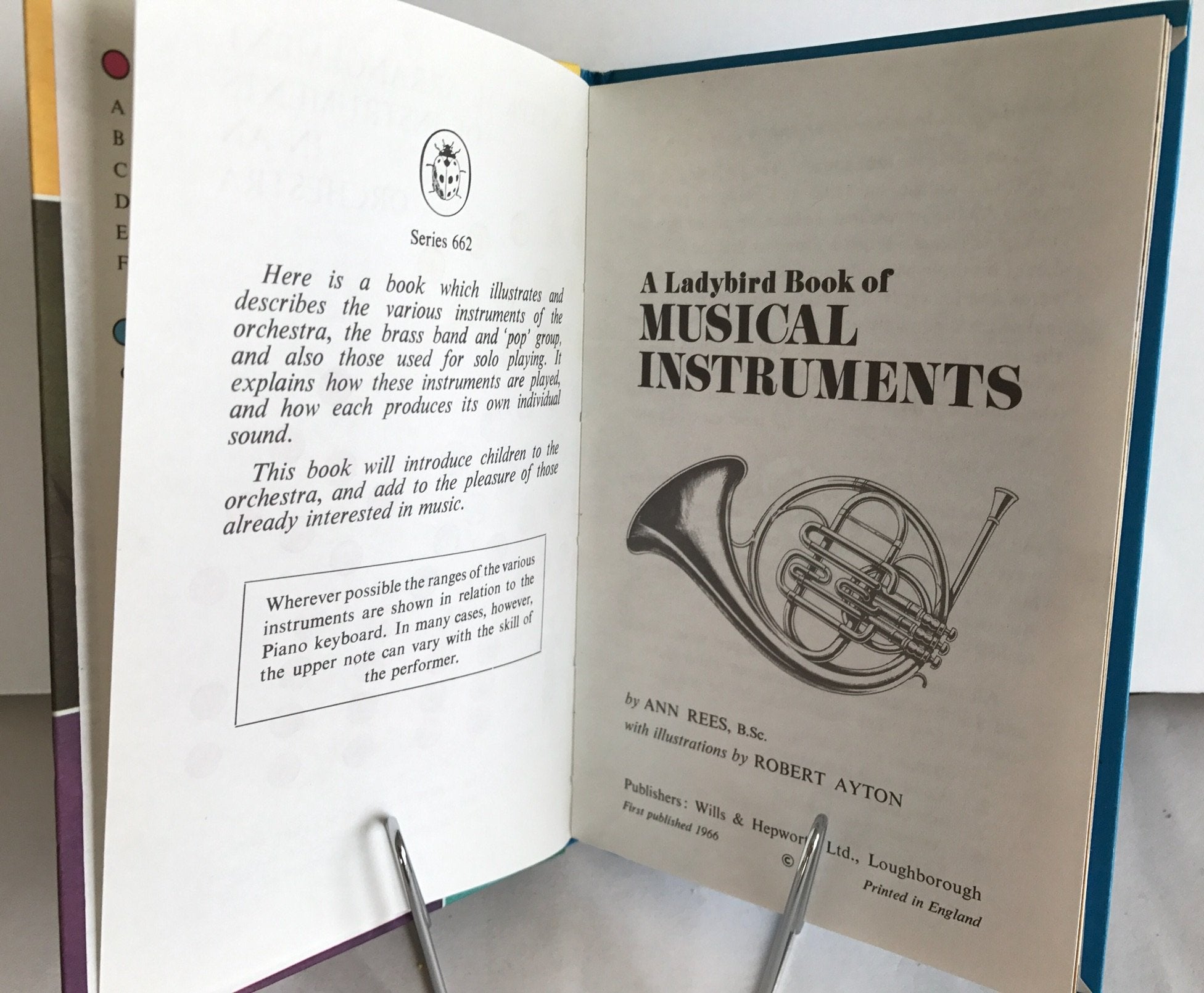 A Ladybird Book of Musical Instruments (History of the Arts),Used