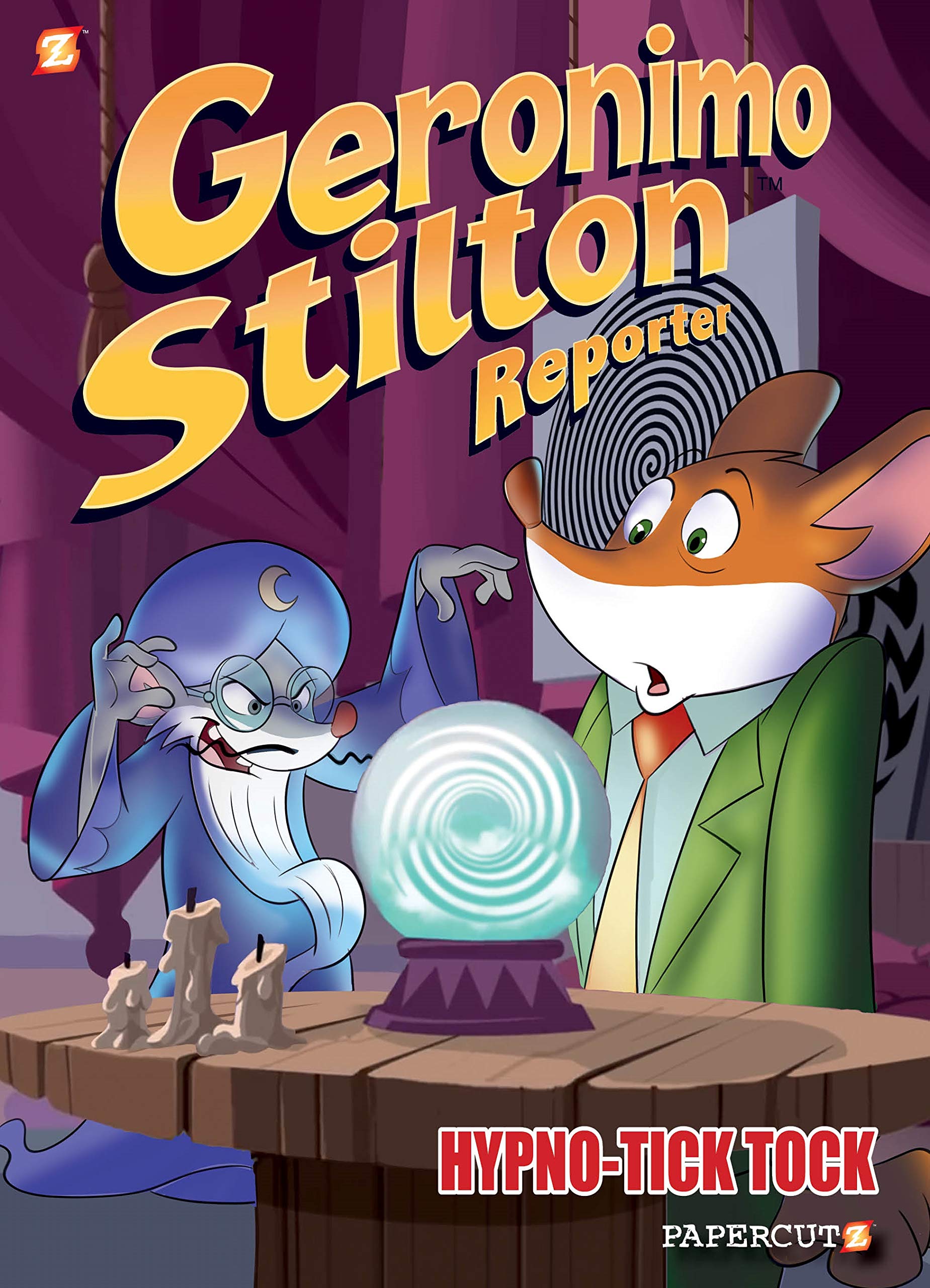 Geronimo Stilton Reporter #8: Hypno Ticktock (8) (Geronimo Stilton Reporter Graphic Novels),Used