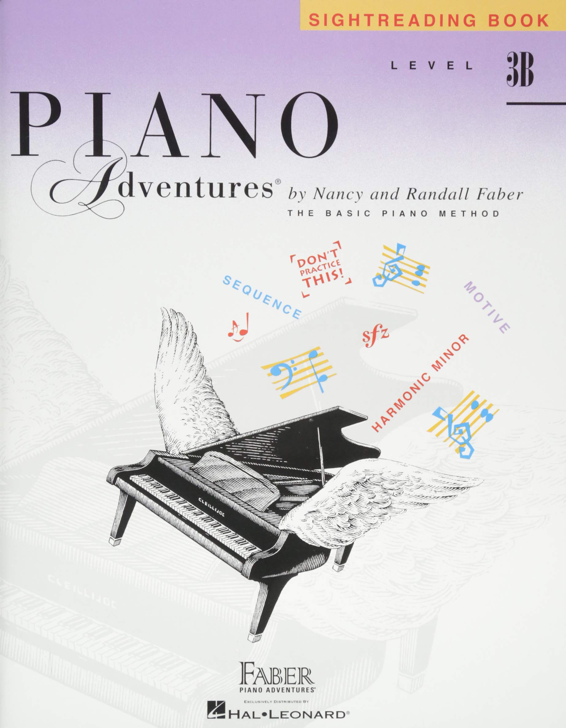 Piano Adventures Sightreading Book Level 3B,Used