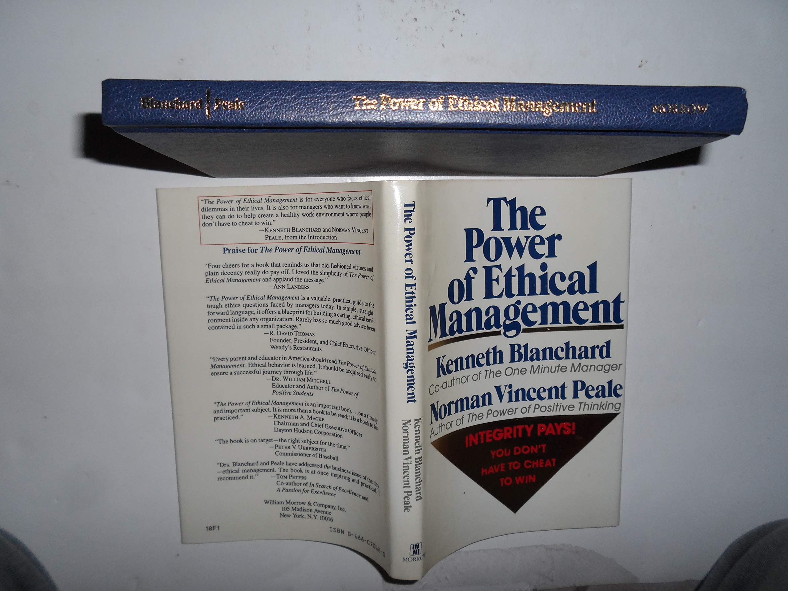 The Power Of Ethical Management,Used