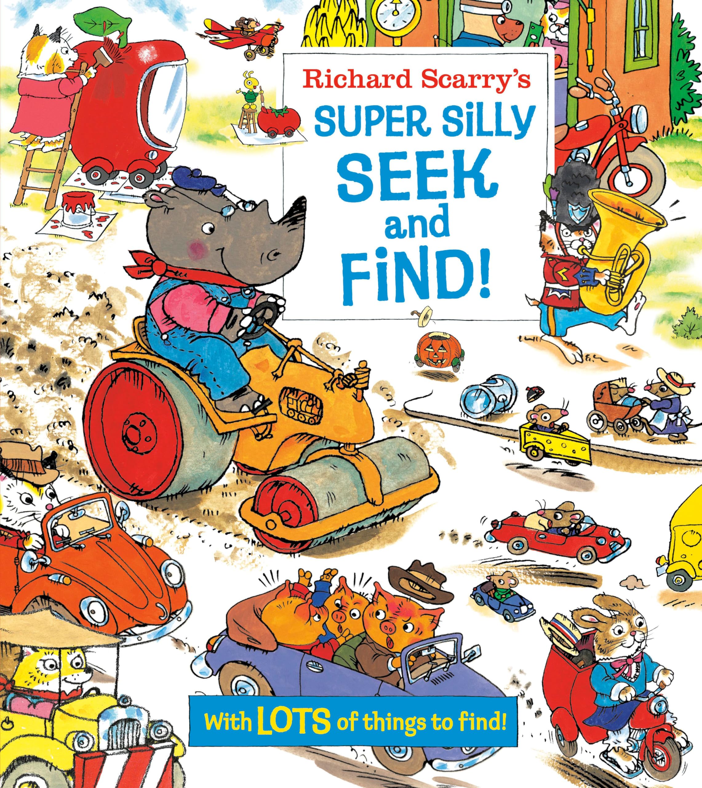 Richard Scarry's Super Silly Seek and Find!,New
