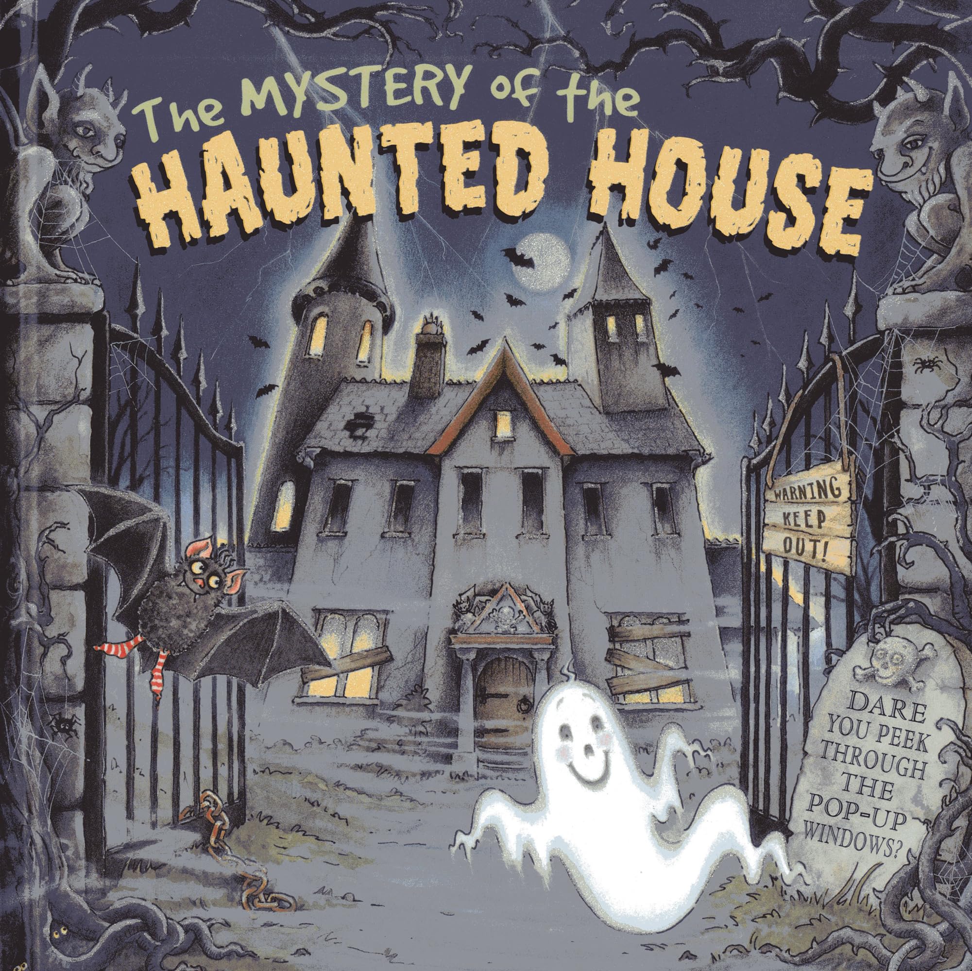 The Mystery Of The Haunted House: Dare You Peek Through The 3D Windows? (Peek Inside The 3D Windows Popup Books),Used